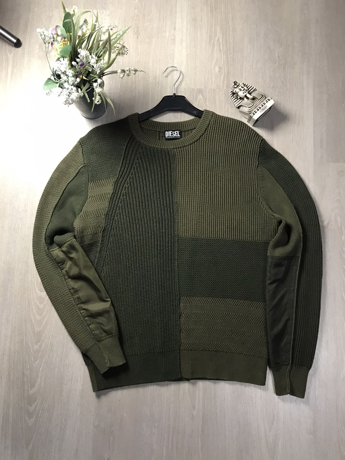 Diesel × Diesel Black Gold Diesel K-Yukon sweaters knitwear size M Size US M / EU 48-50 / 2 - 3 Thumbnail