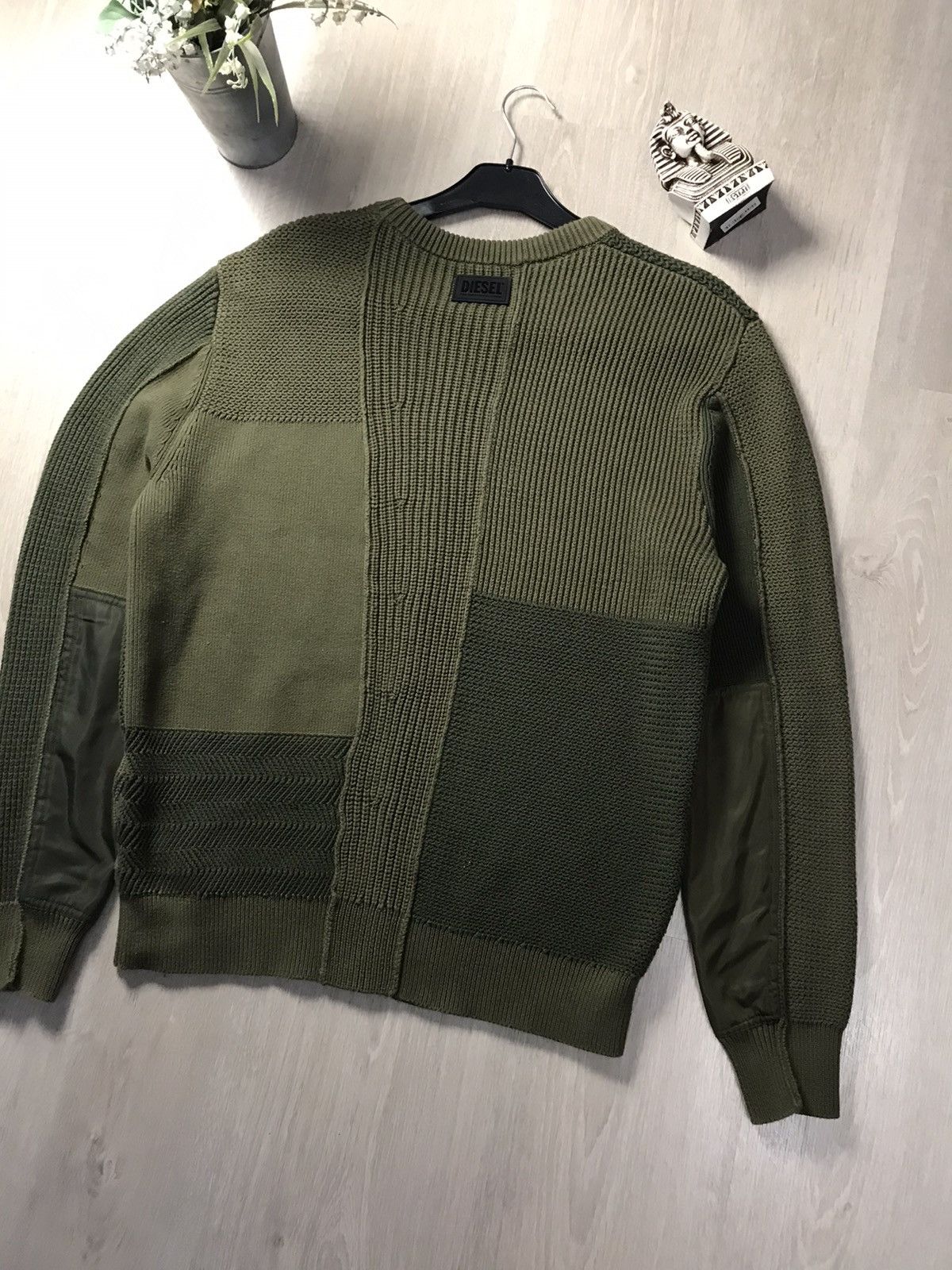 Diesel × Diesel Black Gold Diesel K-Yukon sweaters knitwear size M Size US M / EU 48-50 / 2 - 13 Thumbnail