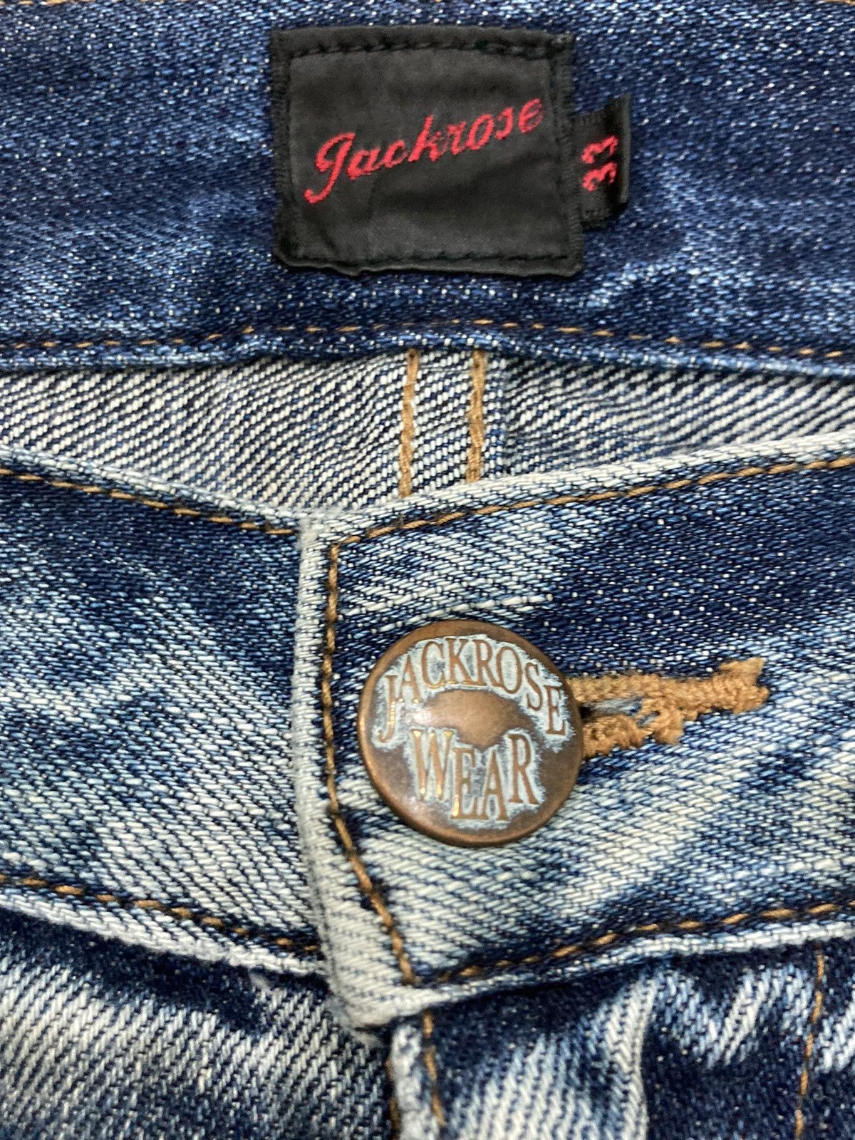 JACKROSE Very Rare Jackrose Rusty Flare Streetwear Denim Size US 33 - 6 Thumbnail