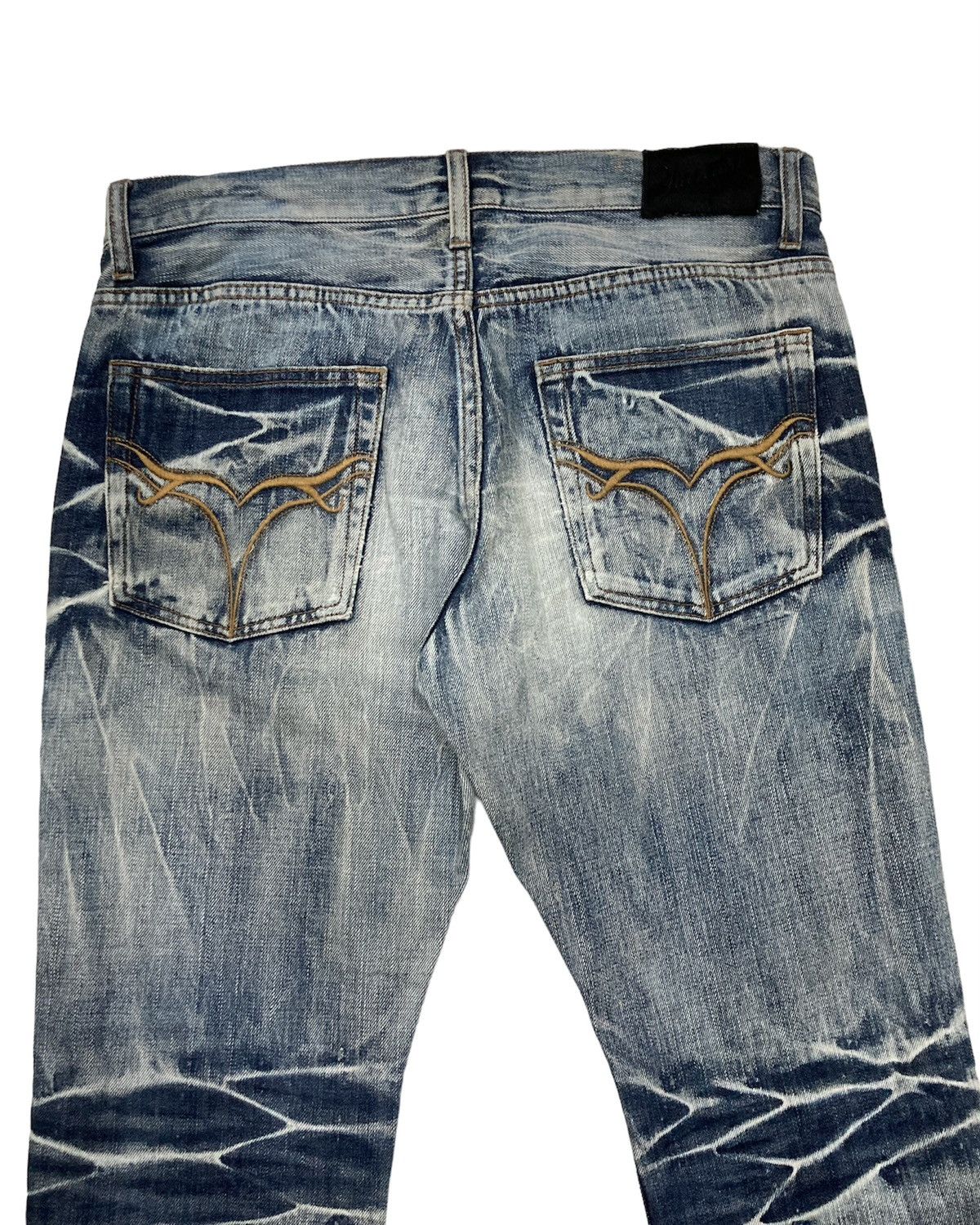 JACKROSE Very Rare Jackrose Rusty Flare Streetwear Denim Size US 33 - 14 Thumbnail
