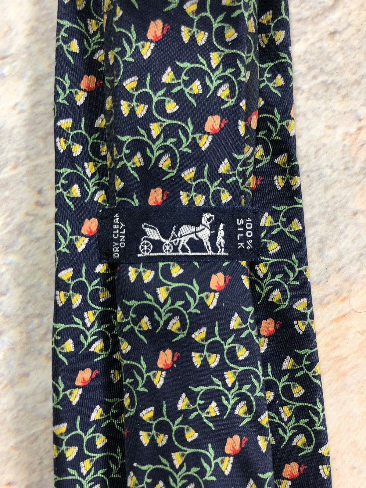 Hermes Hermes silk tie Size ONE SIZE - 1 Thumbnail