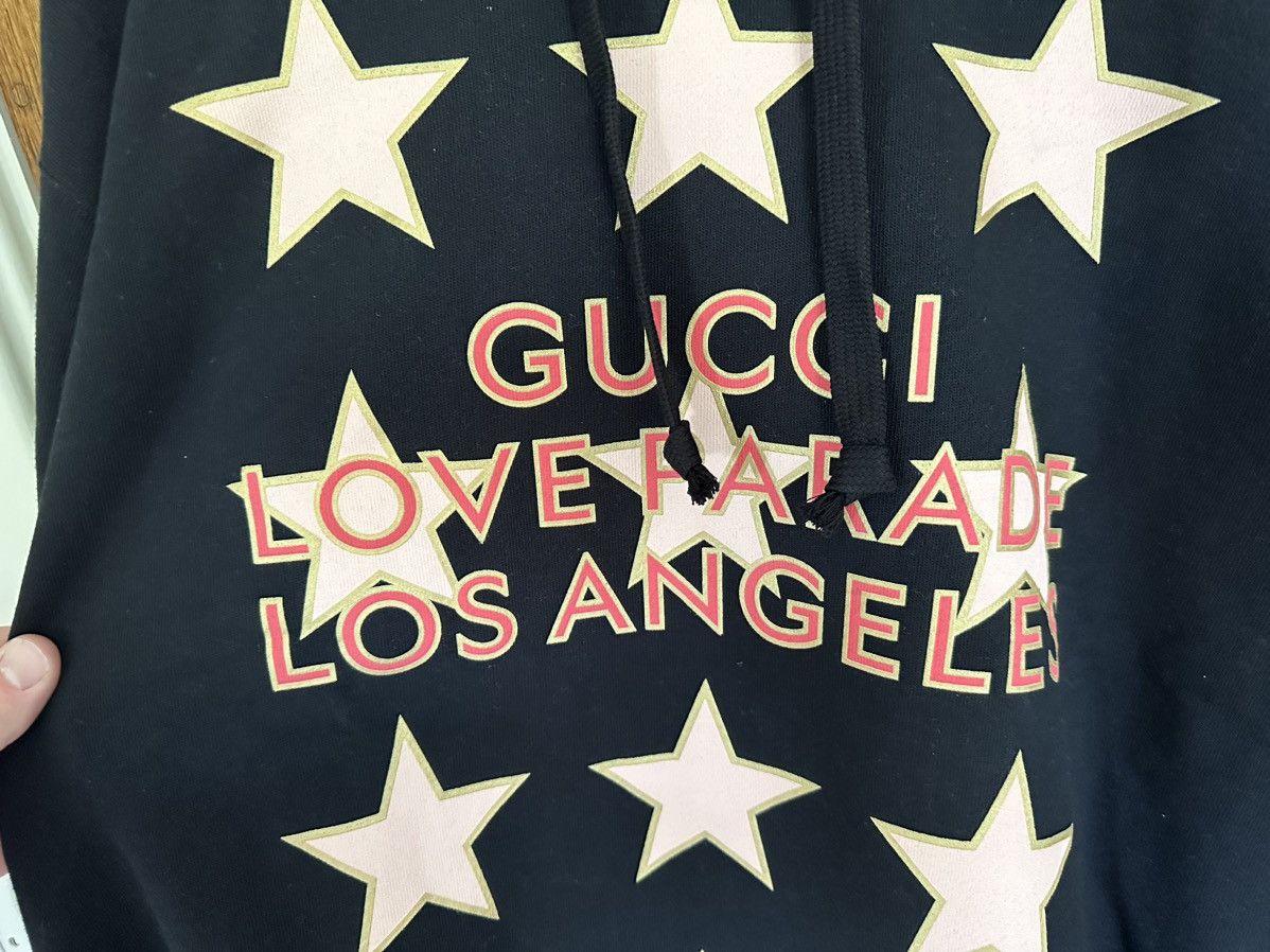 Gucci FW22 Gucci love parade logo black Hoodie Size US XL / EU 56 / 4 - 2 Thumbnail