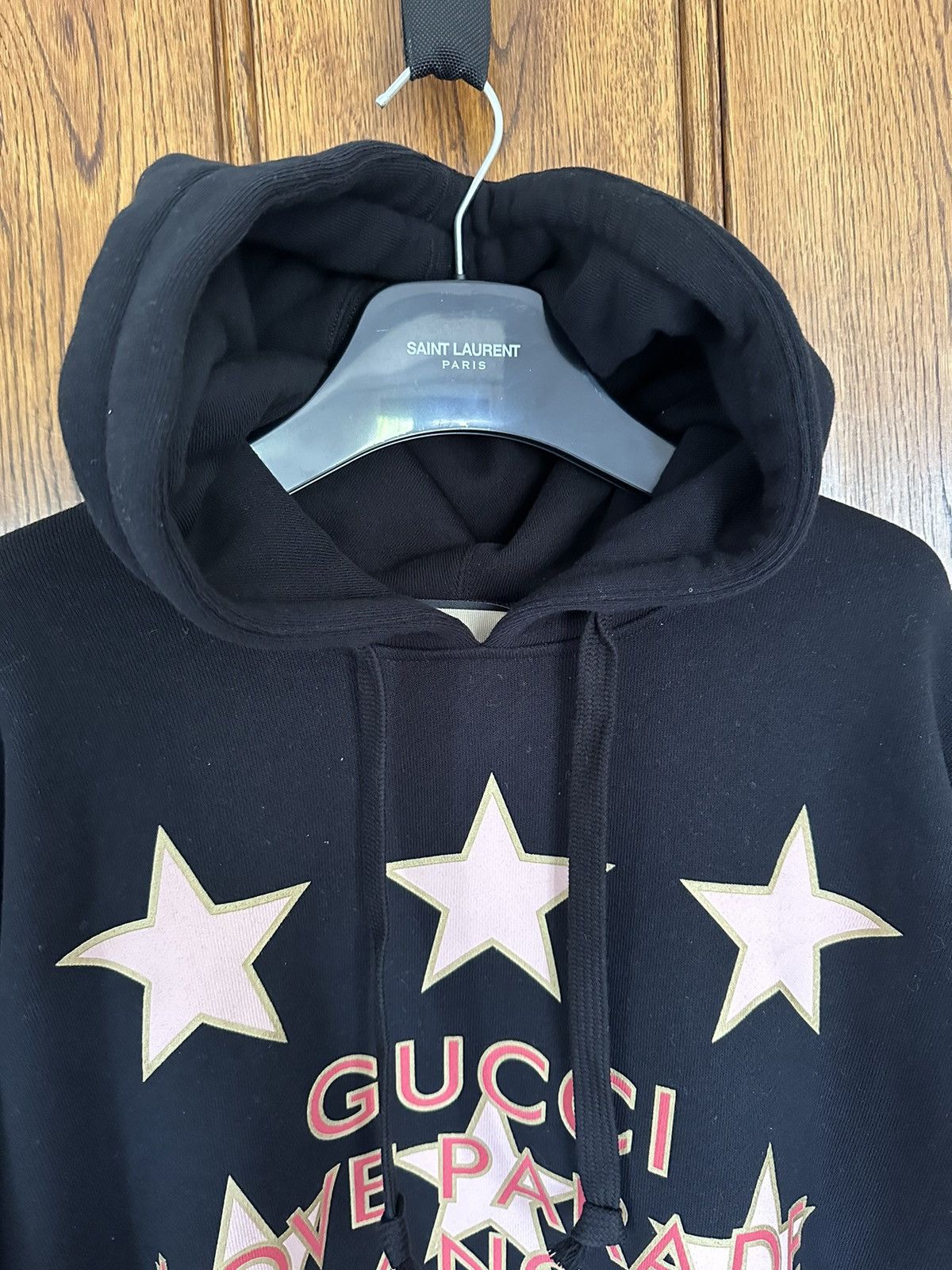 Gucci FW22 Gucci love parade logo black Hoodie Size US XL / EU 56 / 4 - 4 Thumbnail