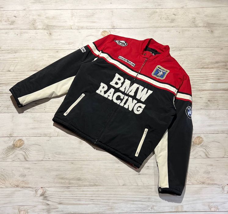 Vintage Vintage BMW Racing Jacket F1 Grand Prix Michelin Man Size XL ...