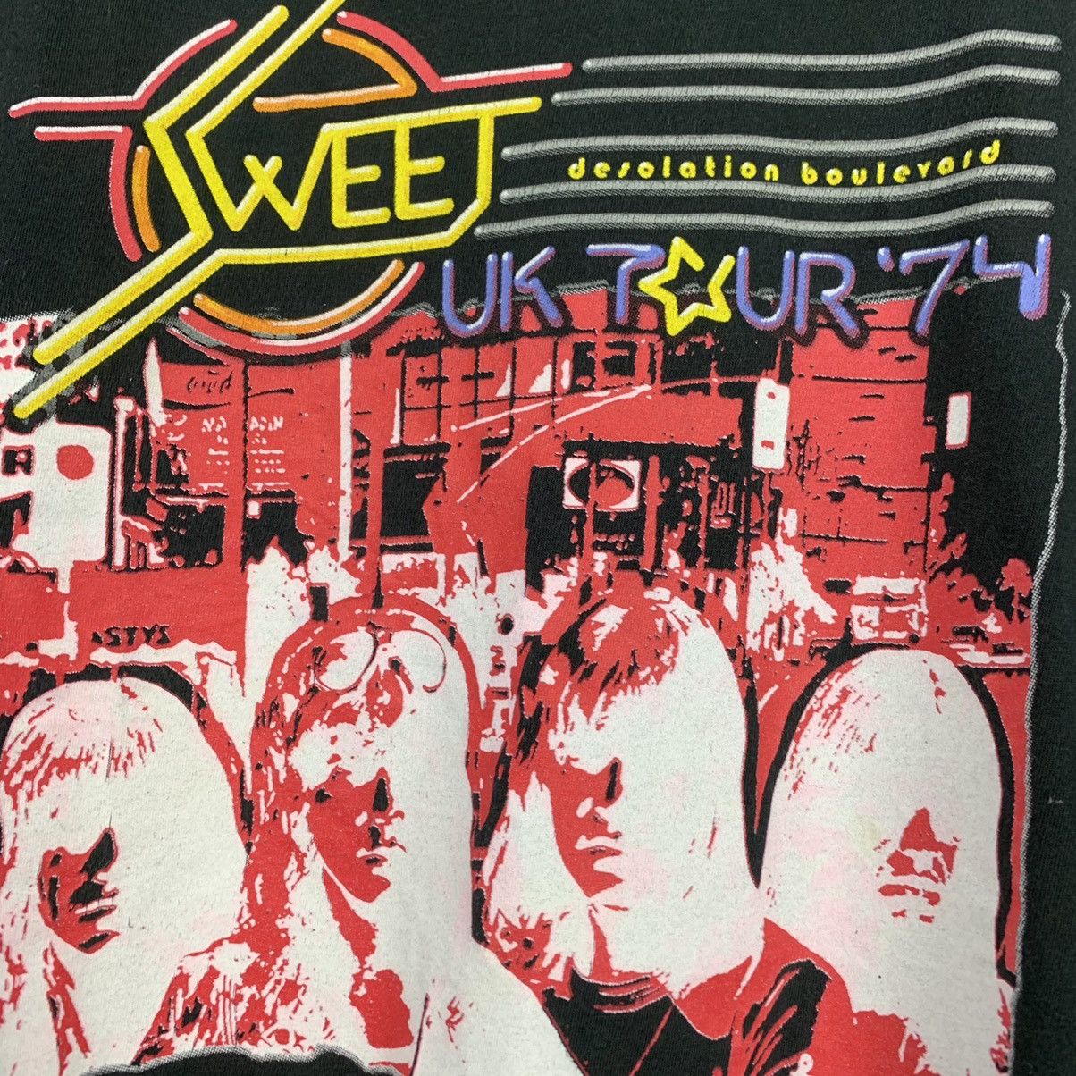 Band Tees × Vintage sweet uk tour VTG Size US XL / EU 56 / 4 - 5 Thumbnail