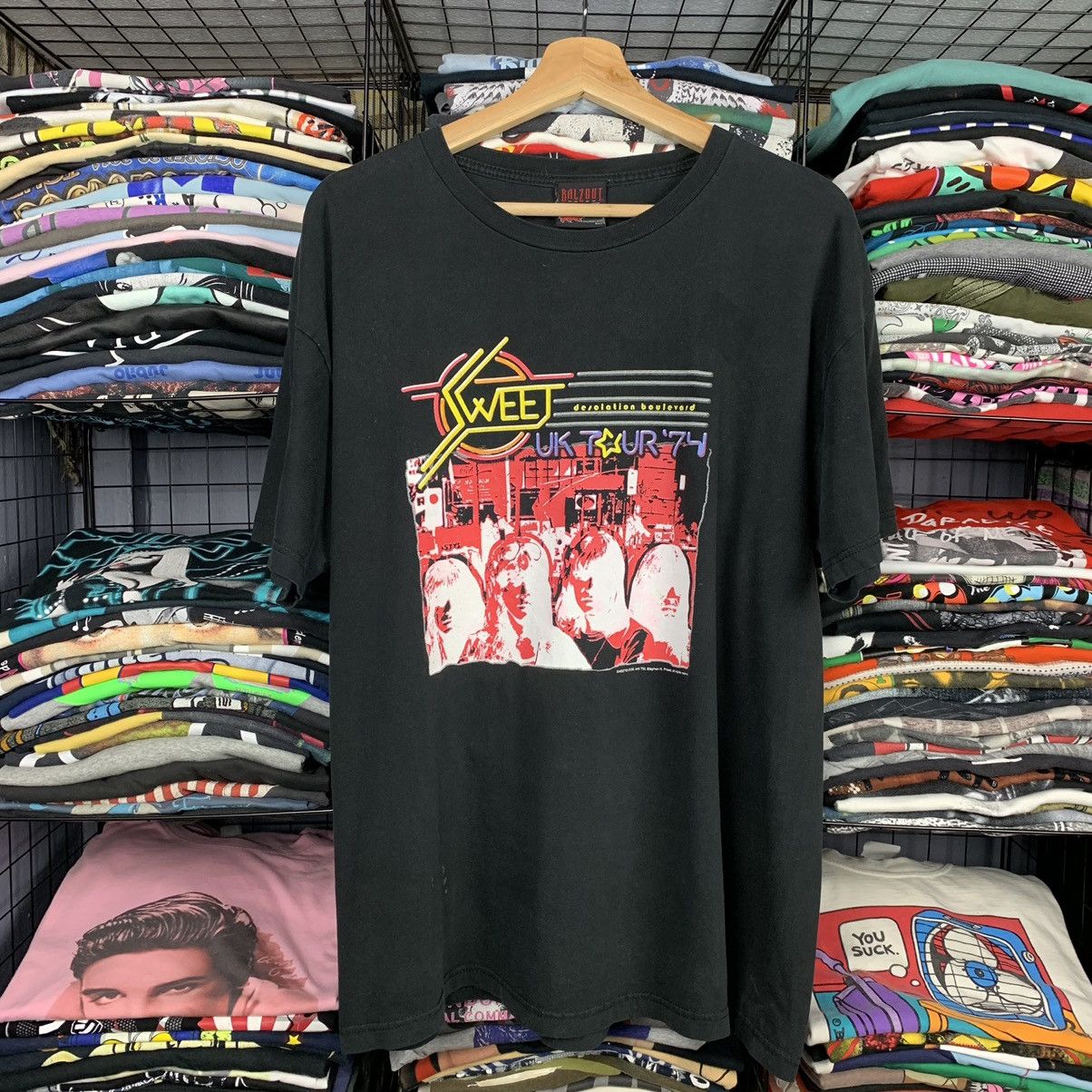 Band Tees × Vintage sweet uk tour VTG Size US XL / EU 56 / 4 - 1 Thumbnail