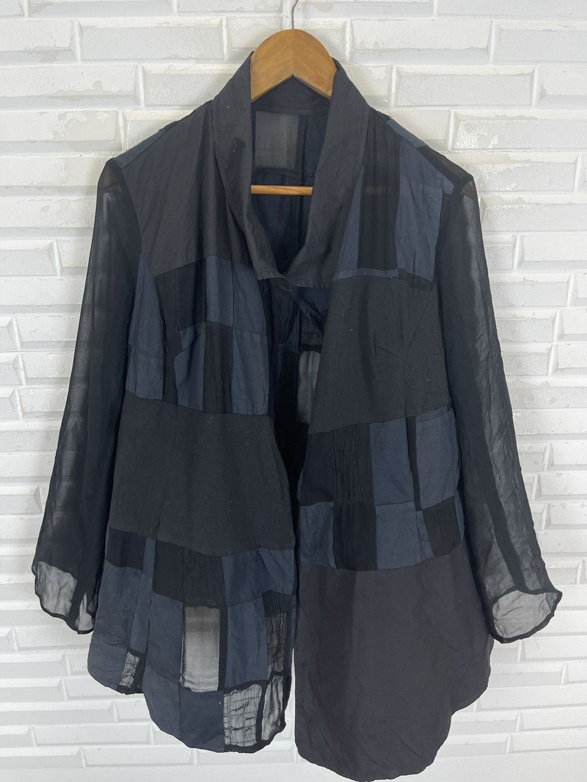 Japanese Brand Black Avantgarde Patchworks Streetfashion Japan Size M / US 6-8 / IT 42-44 - 4 Thumbnail