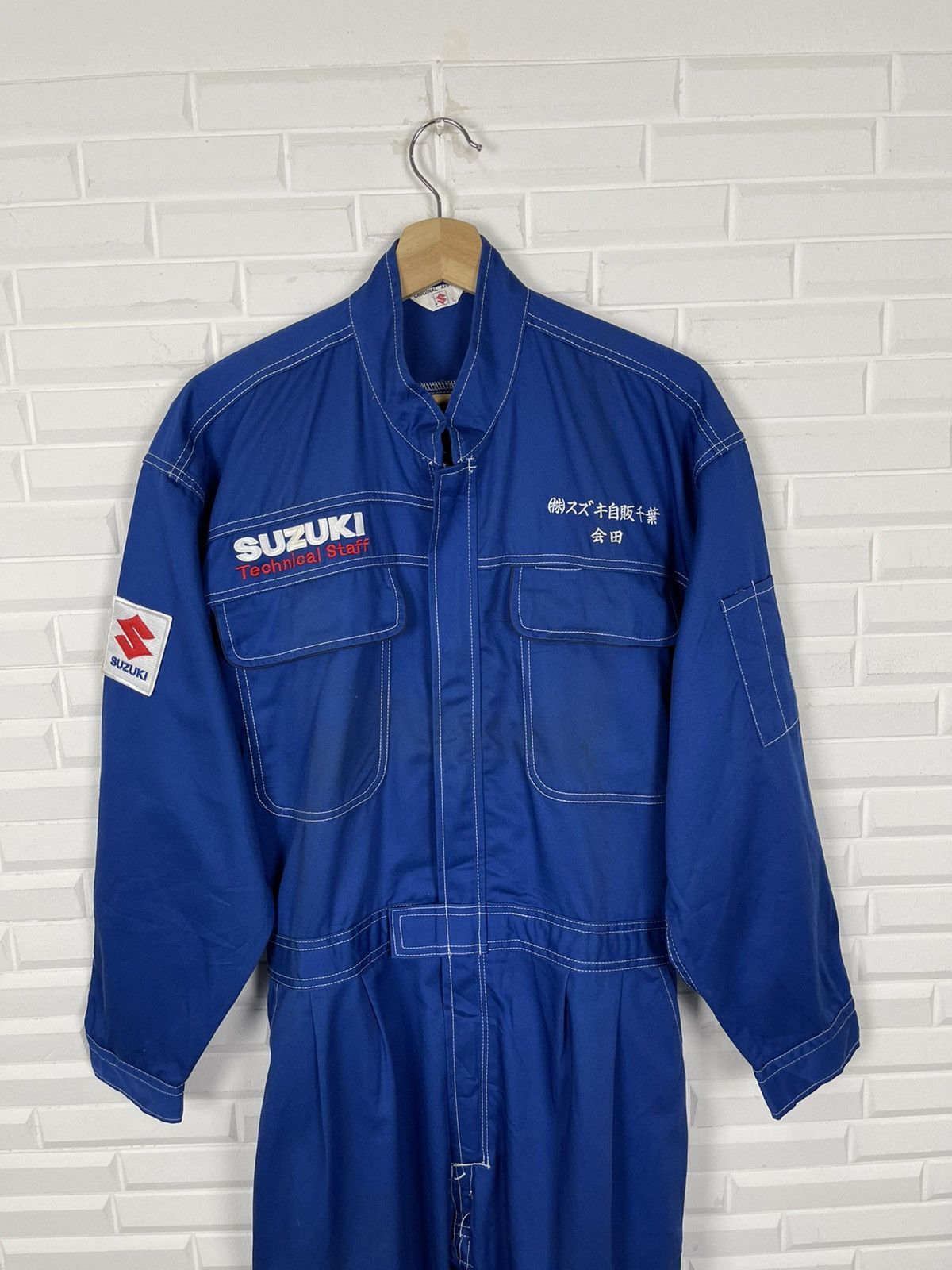 Japanese Brand × Sports Specialties 💰BINDING OFFER 💸❌Vtg JDM SUZUKI Technical Staff Racing Team Size US 32 / EU 48 - 5 Thumbnail
