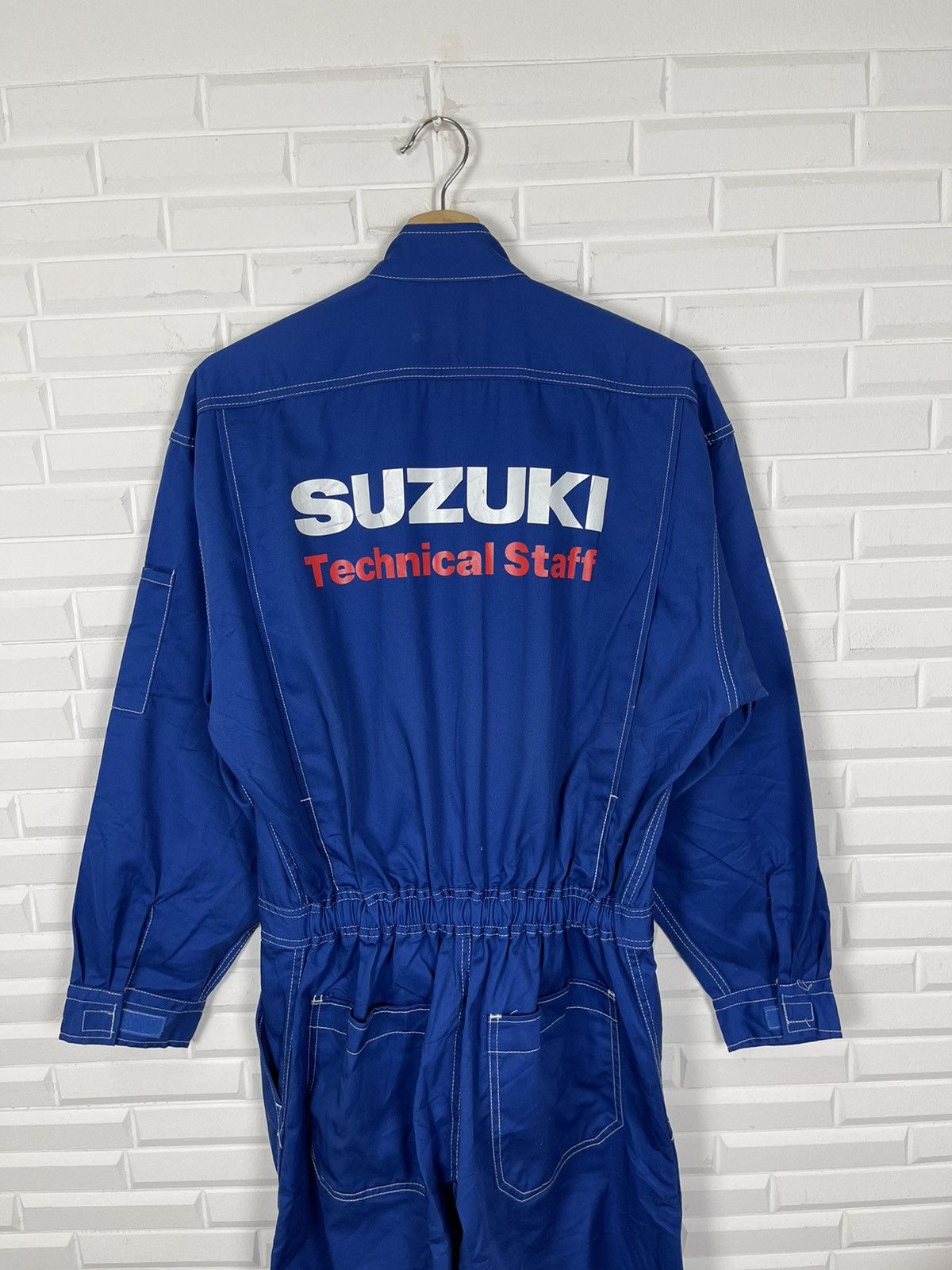 Japanese Brand × Sports Specialties 💰BINDING OFFER 💸❌Vtg JDM SUZUKI Technical Staff Racing Team Size US 32 / EU 48 - 2 Thumbnail