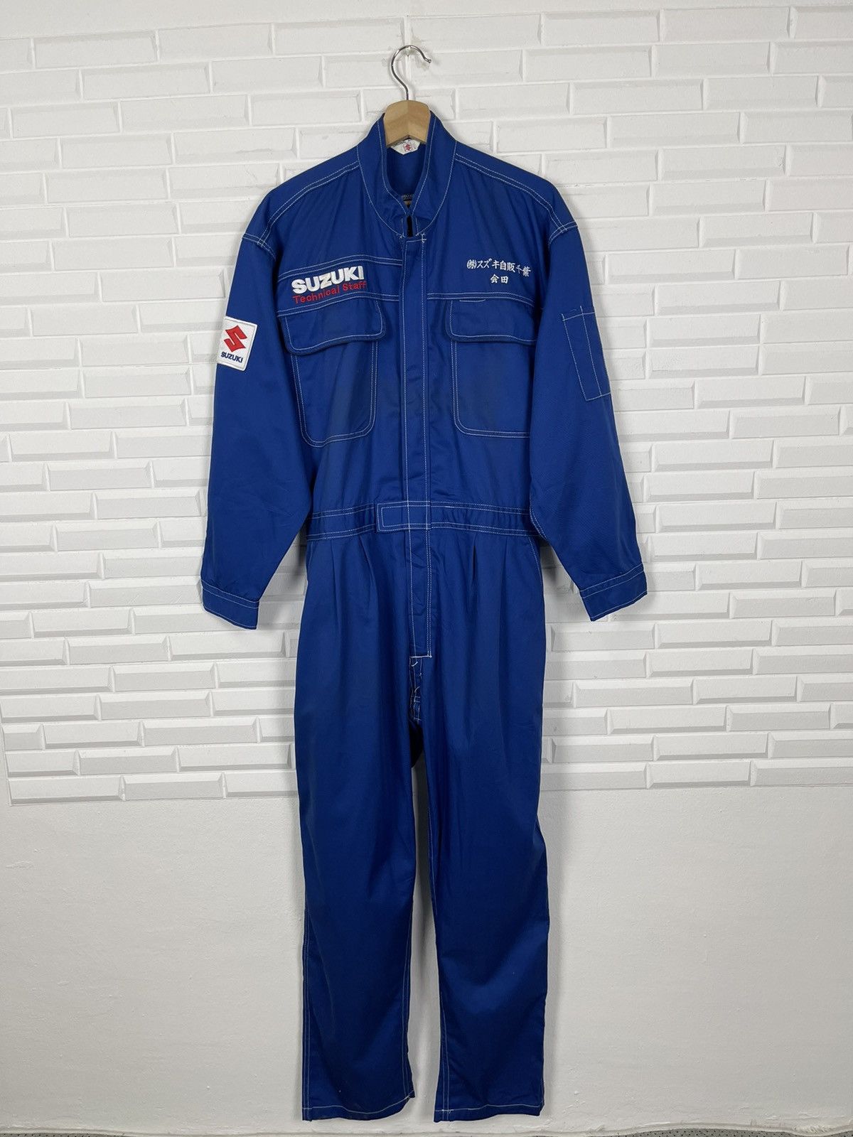 Japanese Brand × Sports Specialties 💰BINDING OFFER 💸❌Vtg JDM SUZUKI Technical Staff Racing Team Size US 32 / EU 48 - 4 Thumbnail