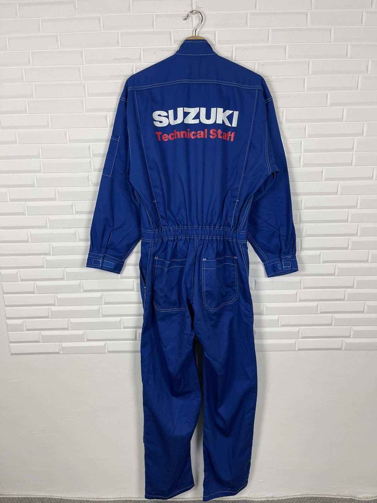 Japanese Brand × Sports Specialties 💰BINDING OFFER 💸❌Vtg JDM SUZUKI Technical Staff Racing Team Size US 32 / EU 48 - 1 Thumbnail