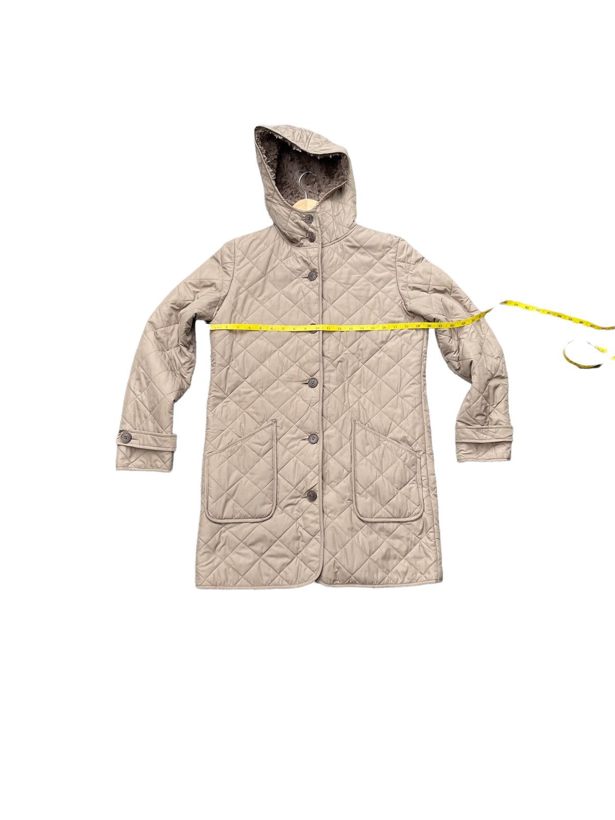 Japanese Brand Lautreamont Quilted Long Jacket Size M / US 6-8 / IT 42-44 - 2 Thumbnail
