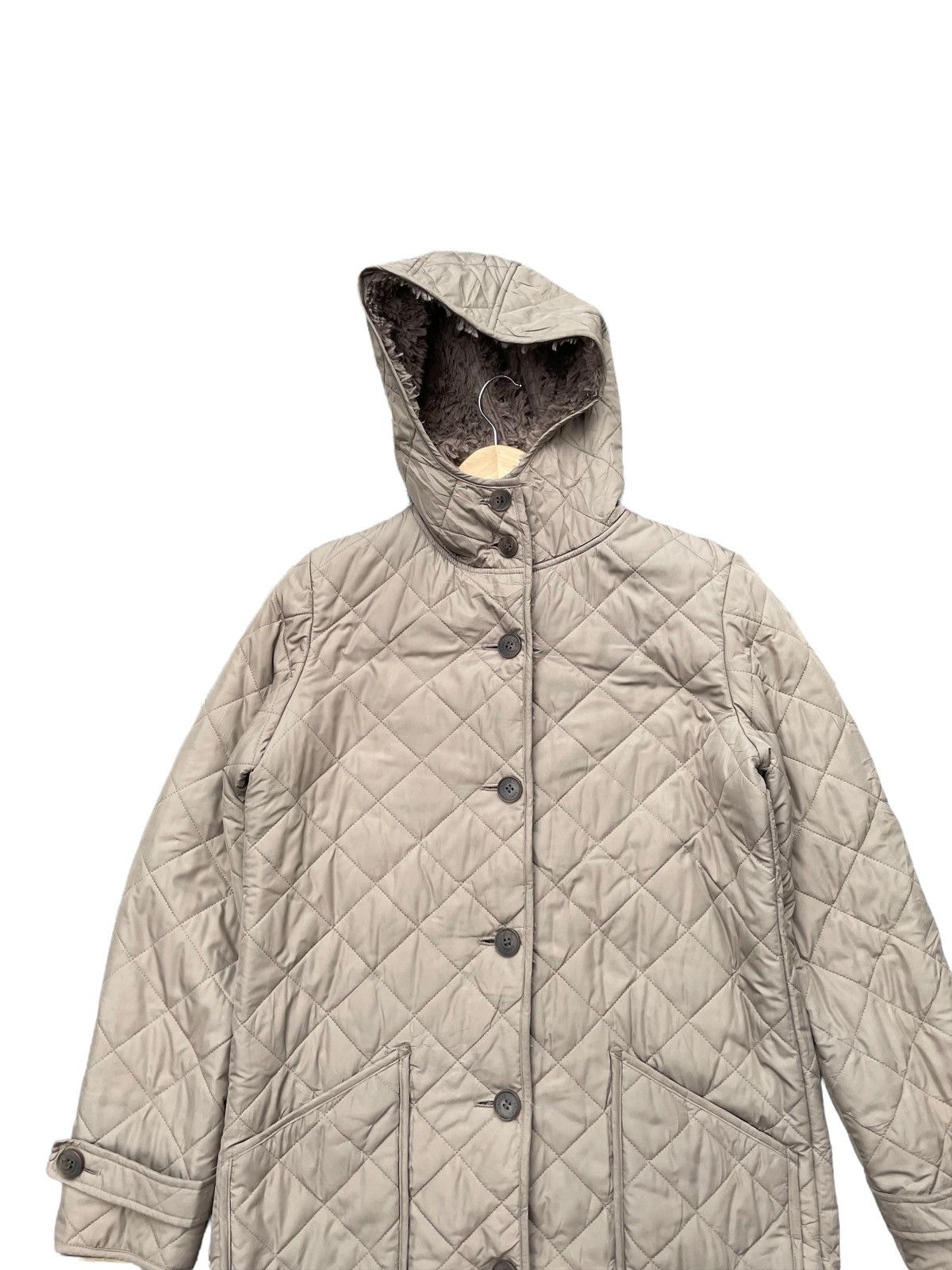 Japanese Brand Lautreamont Quilted Long Jacket Size M / US 6-8 / IT 42-44 - 5 Thumbnail