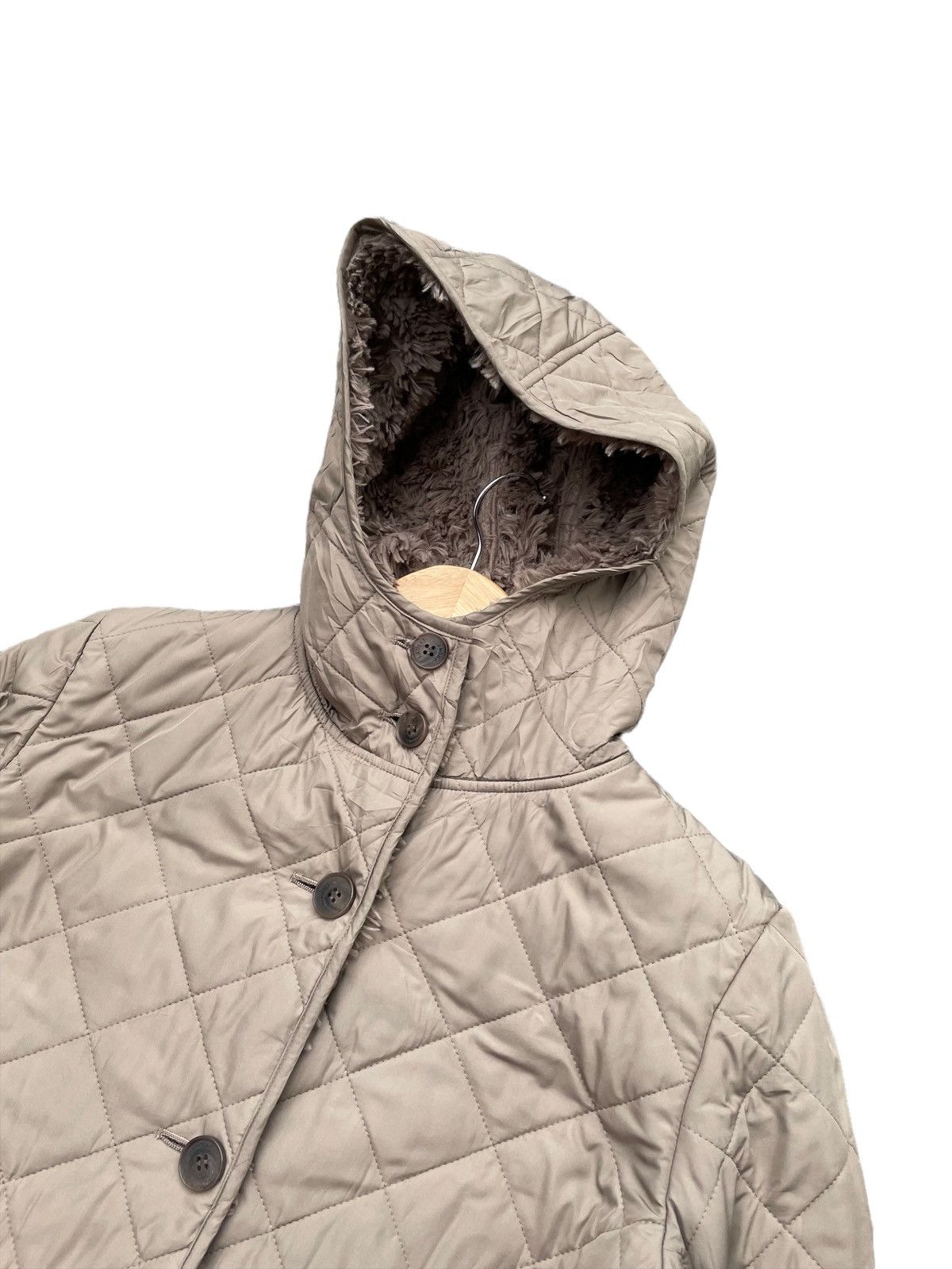 Japanese Brand Lautreamont Quilted Long Jacket Size M / US 6-8 / IT 42-44 - 6 Thumbnail