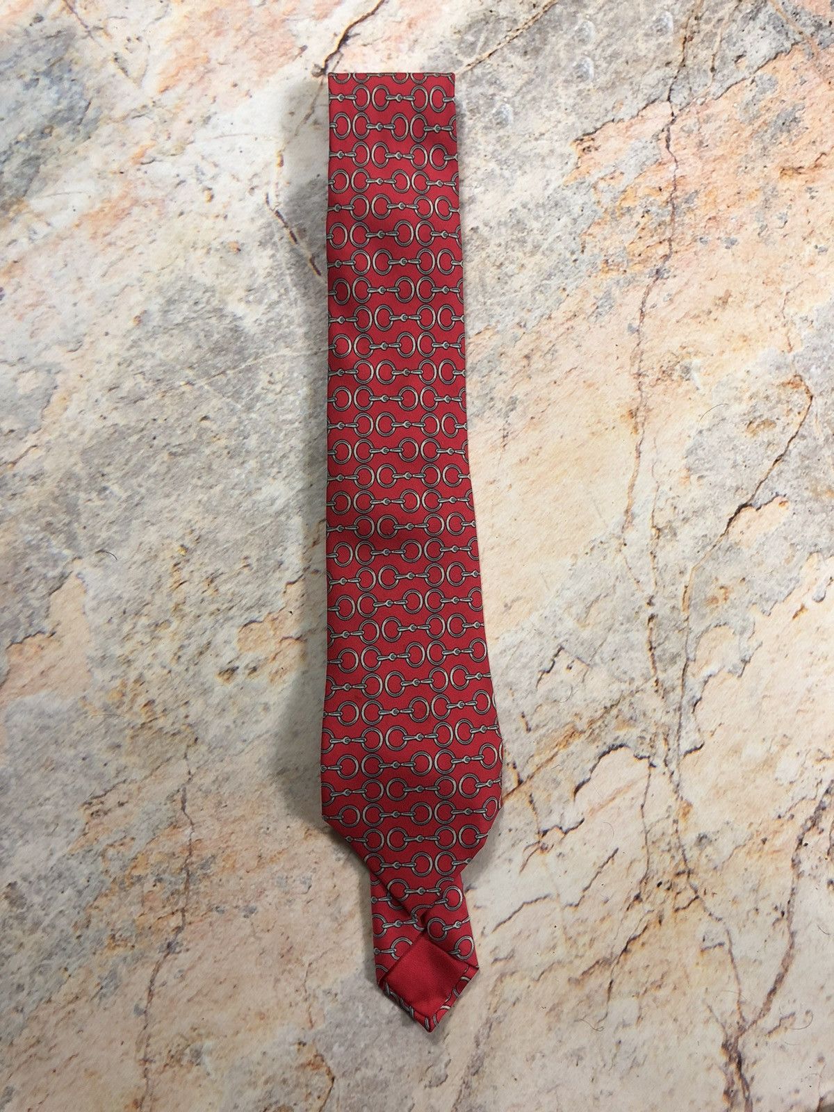 Hermes Hermes silk tie Size ONE SIZE - 3 Thumbnail