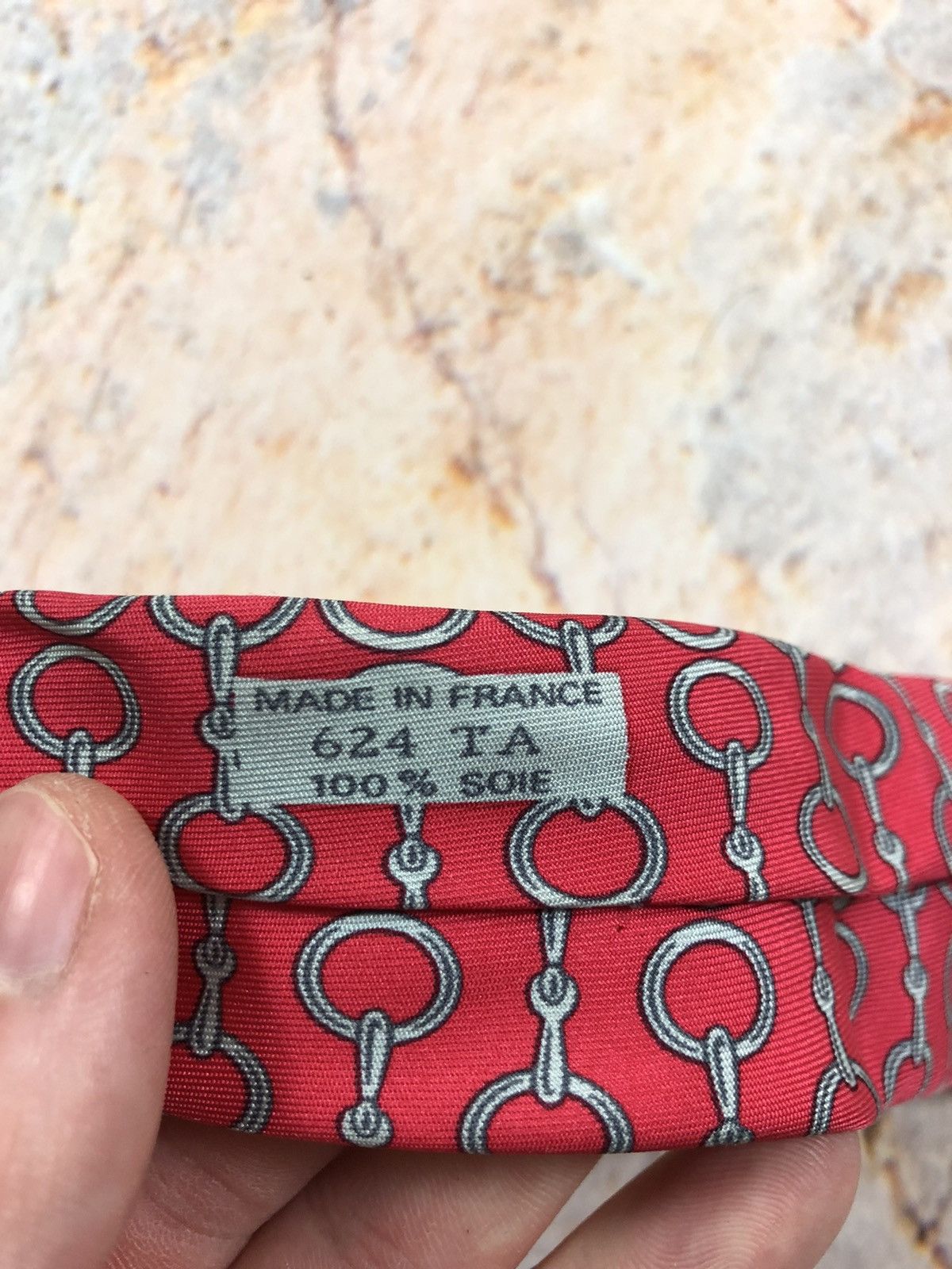 Hermes Hermes silk tie Size ONE SIZE - 4 Thumbnail