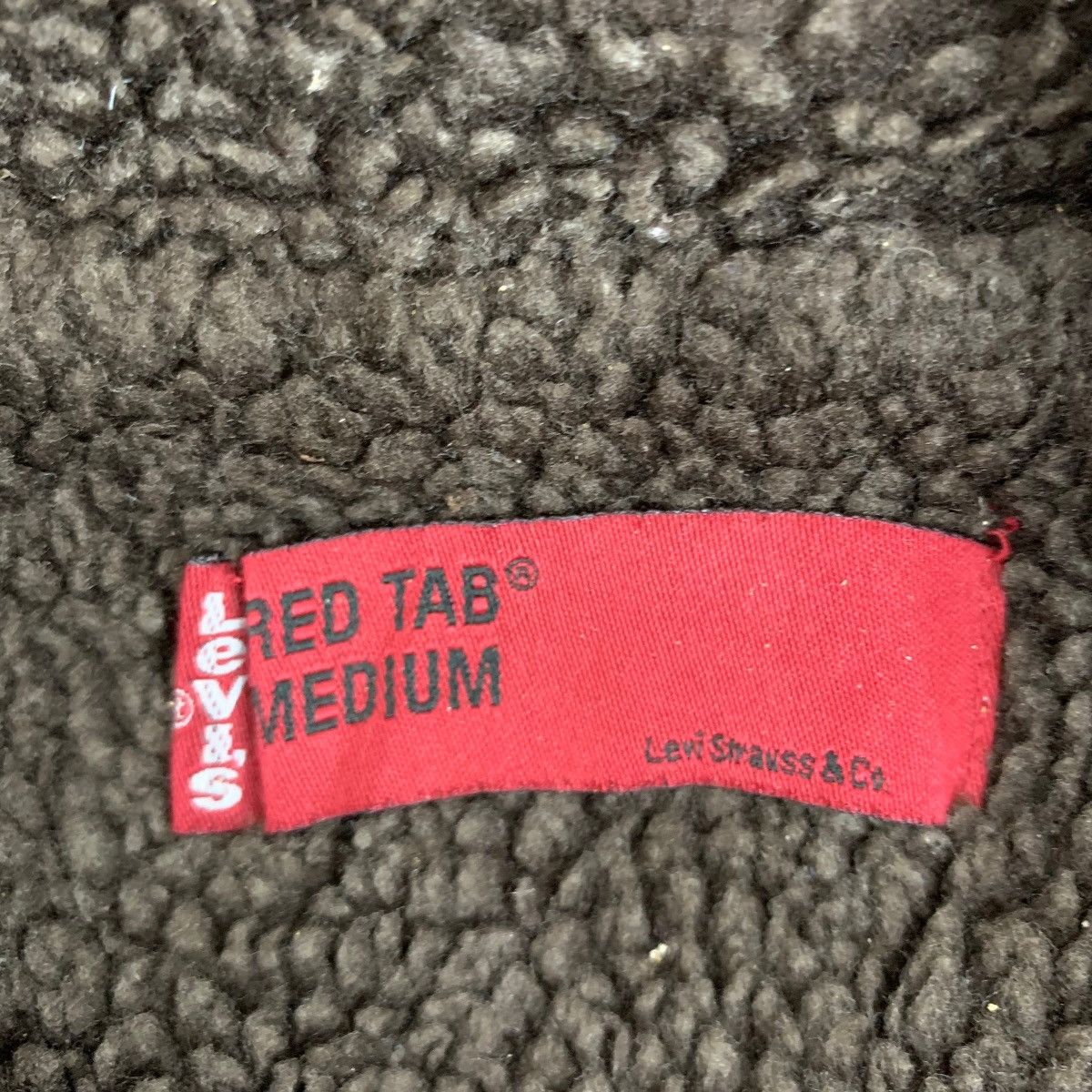 Levi's × Vintage Vintage Levis Red Tab Denim Sherpa Jacket Size US M / EU 48-50 / 2 - 5 Thumbnail