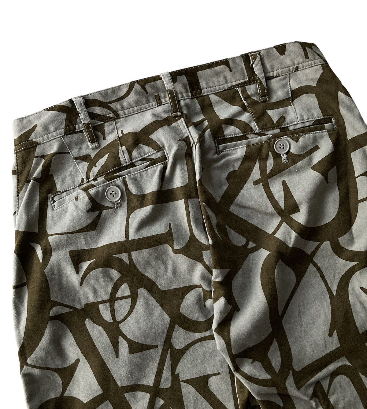 If Six Was Nine YEVS FULLPRINT AVANTGARDE CASUAL PANTS Size US 32 / EU 48 - 6 Thumbnail