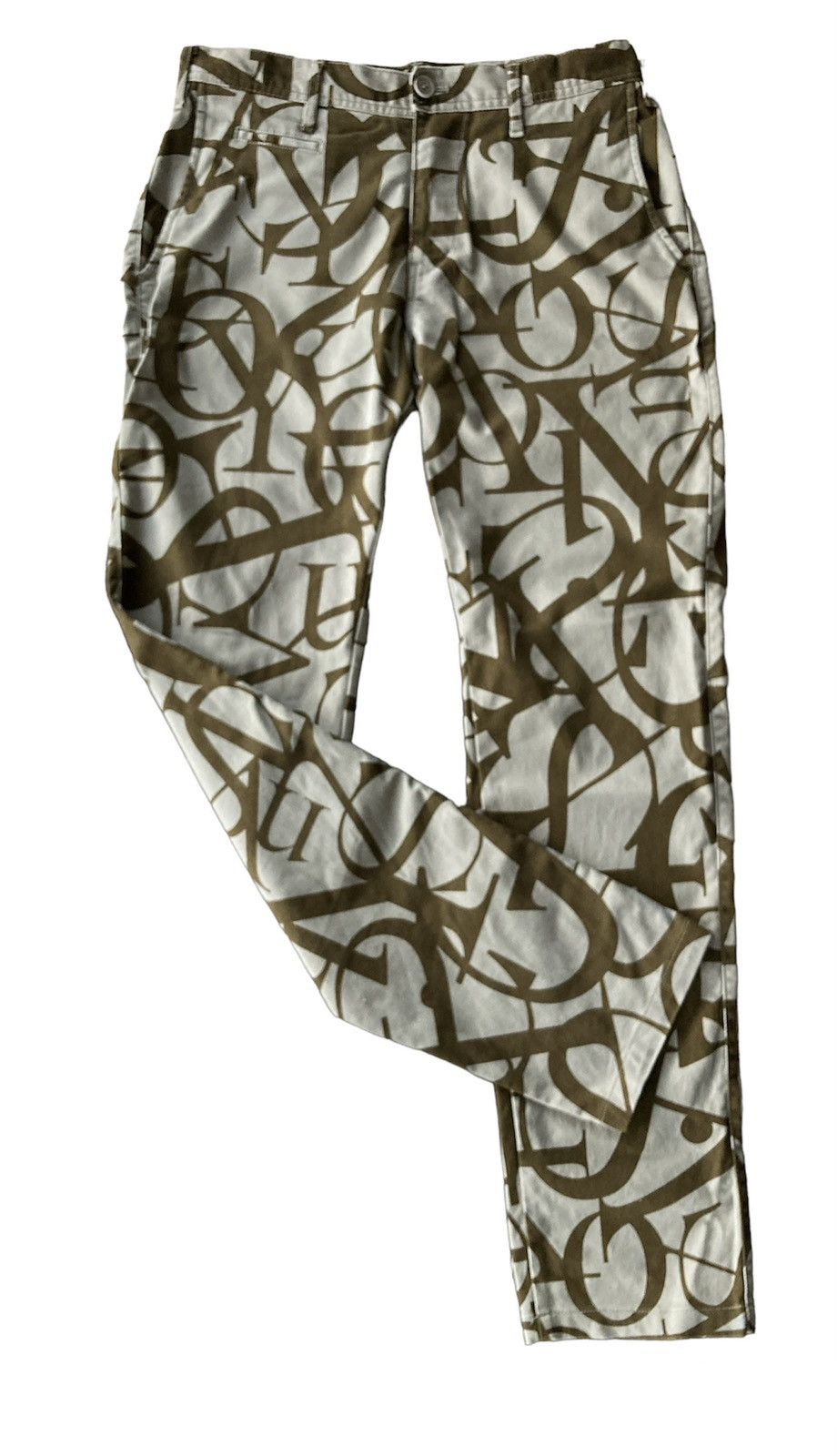 If Six Was Nine YEVS FULLPRINT AVANTGARDE CASUAL PANTS Size US 32 / EU 48 - 2 Thumbnail