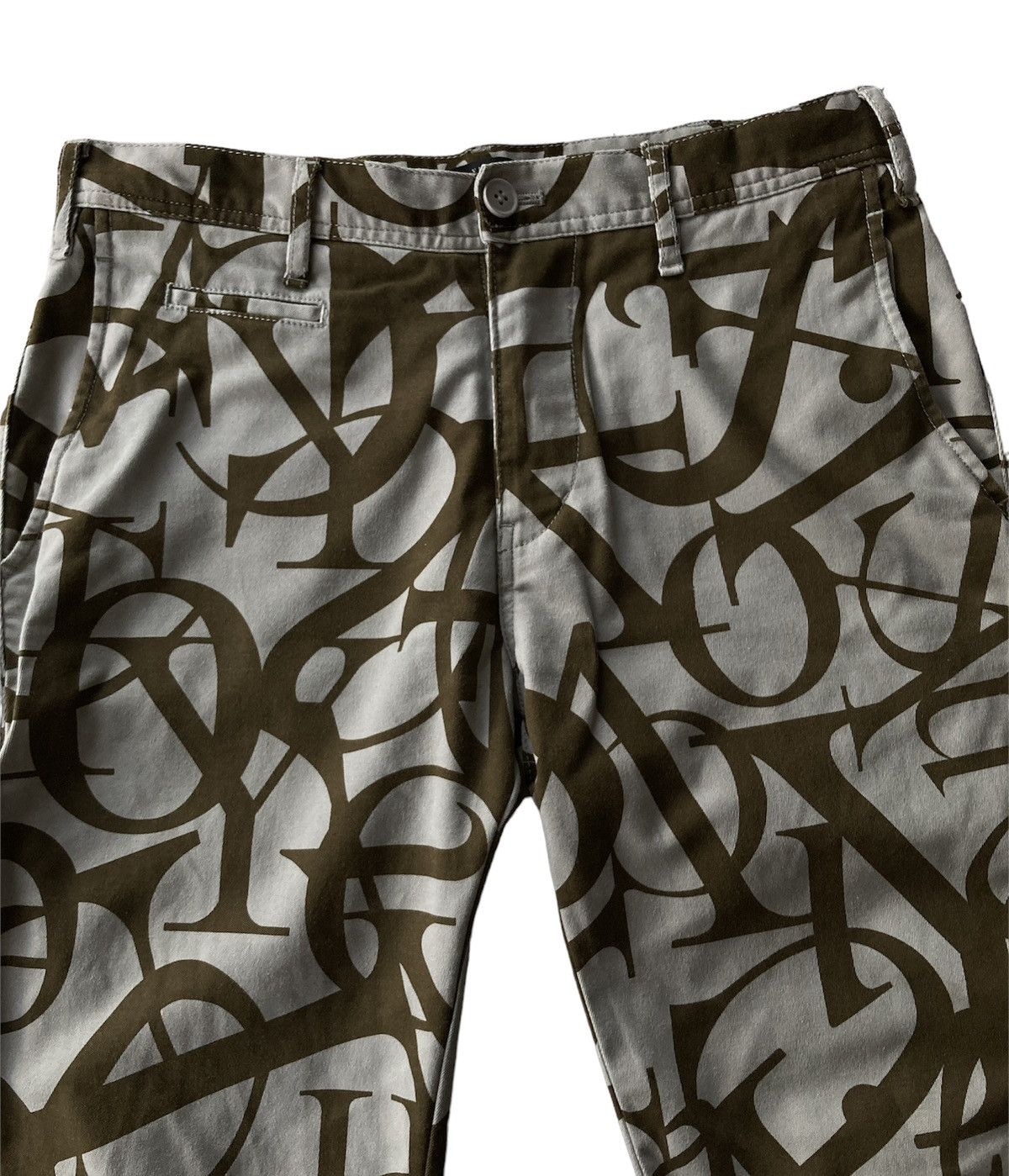 If Six Was Nine YEVS FULLPRINT AVANTGARDE CASUAL PANTS Size US 32 / EU 48 - 3 Thumbnail