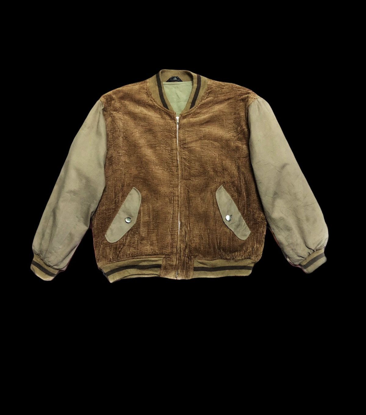 ato ATOI DESIGNER VARSITY CORDUROY VINTAGE 90’s STYLE Size US M / EU 48-50 / 2 - 1 Thumbnail