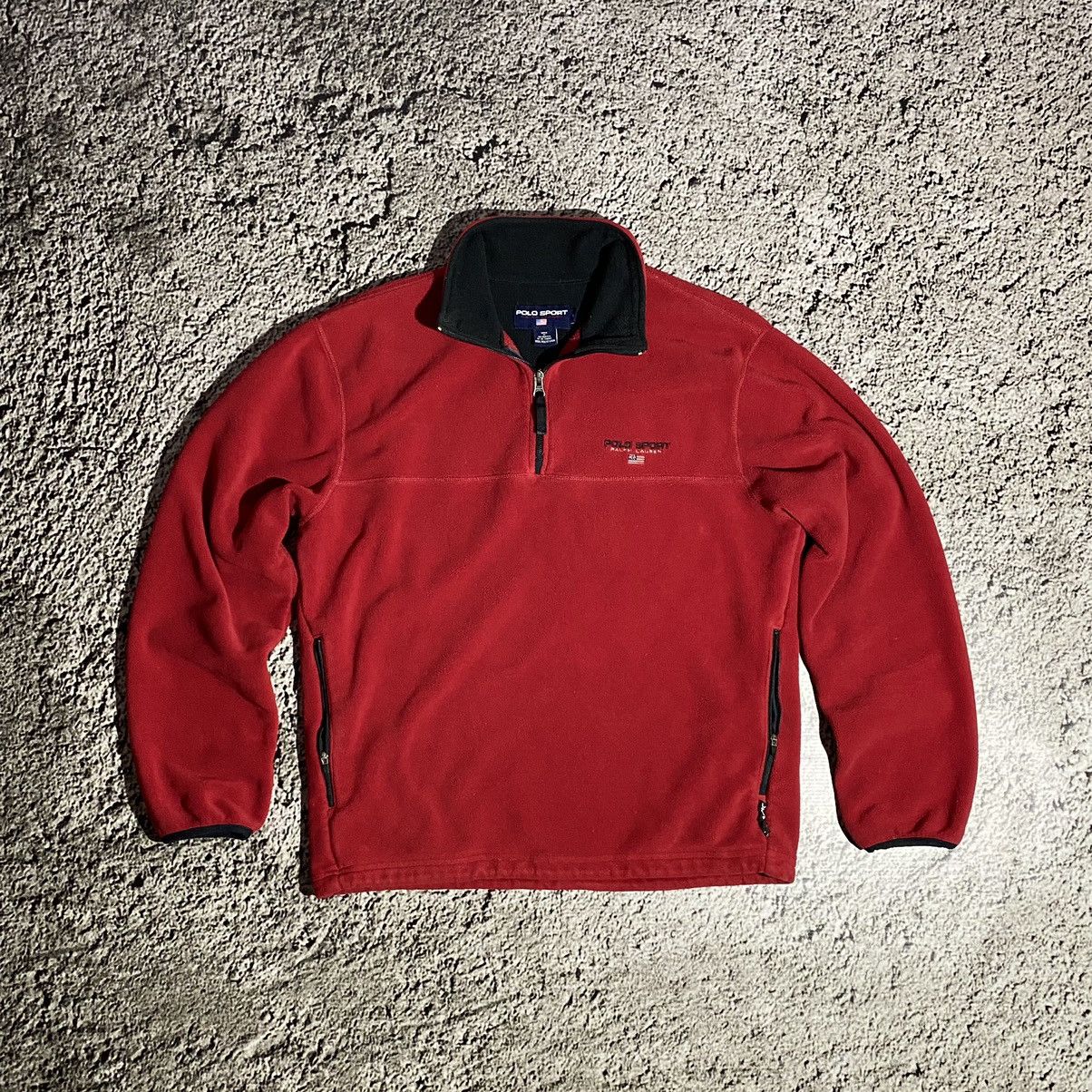 Polo Ralph Lauren × Vintage Vintage Polo Sport sweatshirt Size US M / EU 48-50 / 2 - 1 Thumbnail
