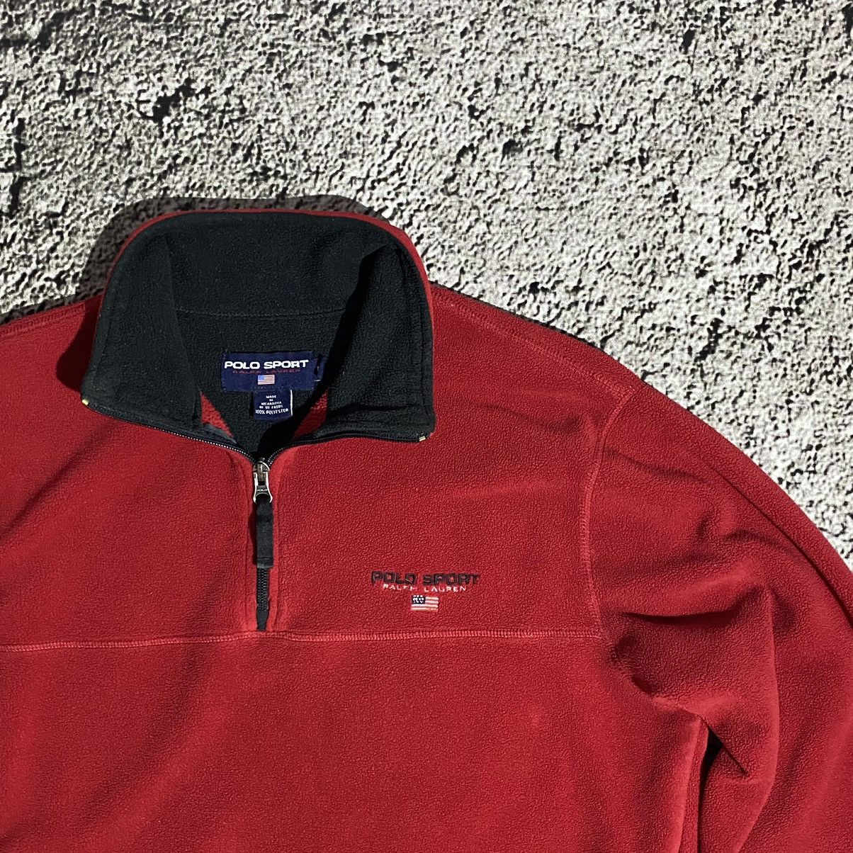 Polo Ralph Lauren × Vintage Vintage Polo Sport sweatshirt Size US M / EU 48-50 / 2 - 2 Thumbnail