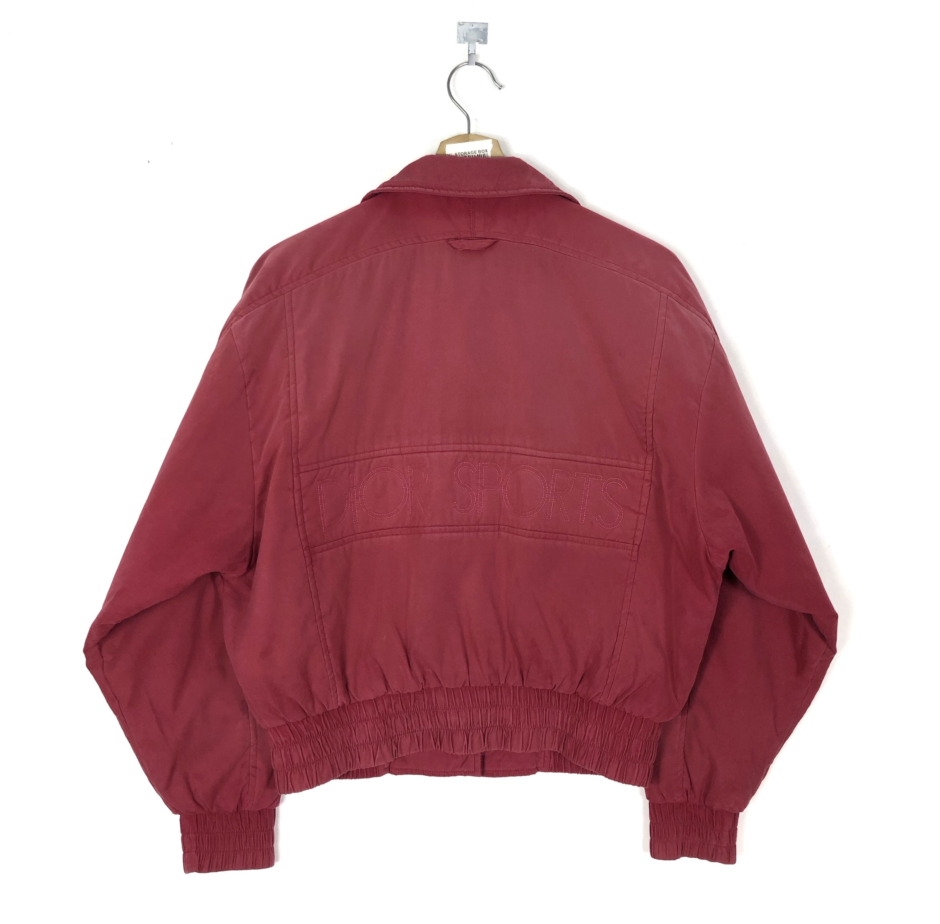 Dior RARE🔥VTG 80’S DIOR SPORTS BAGGY BIG LOGO JACKET Size S / US 4 / IT 40 - 3 Thumbnail