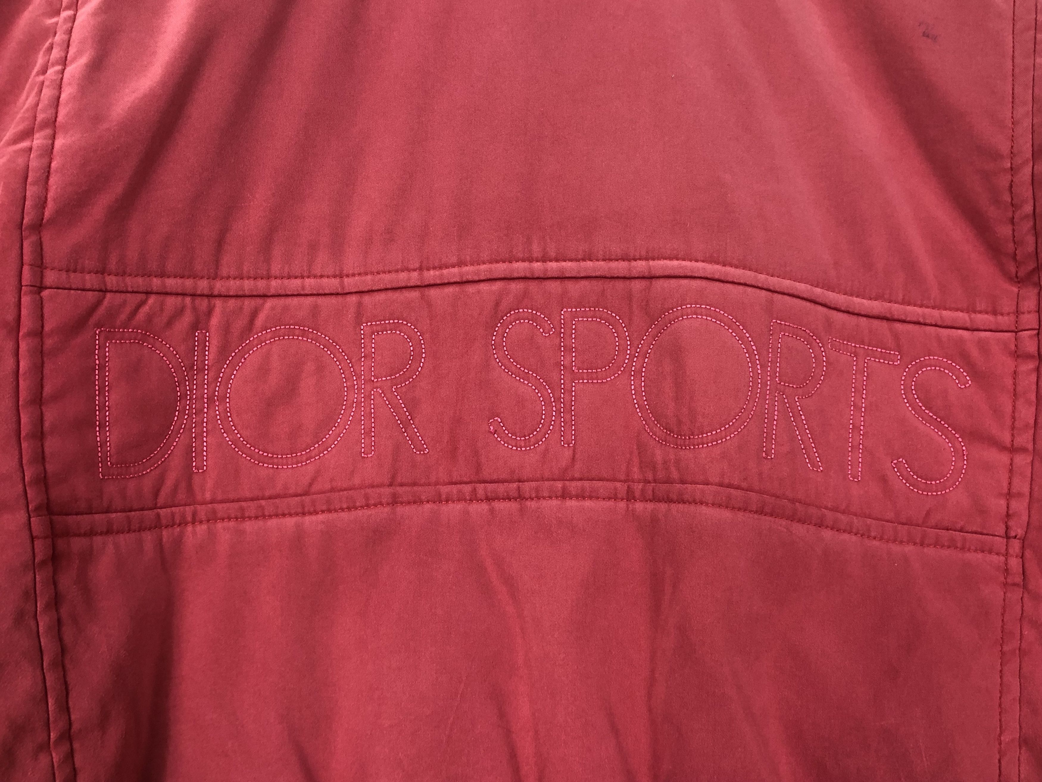 Dior RARE🔥VTG 80’S DIOR SPORTS BAGGY BIG LOGO JACKET Size S / US 4 / IT 40 - 8 Thumbnail