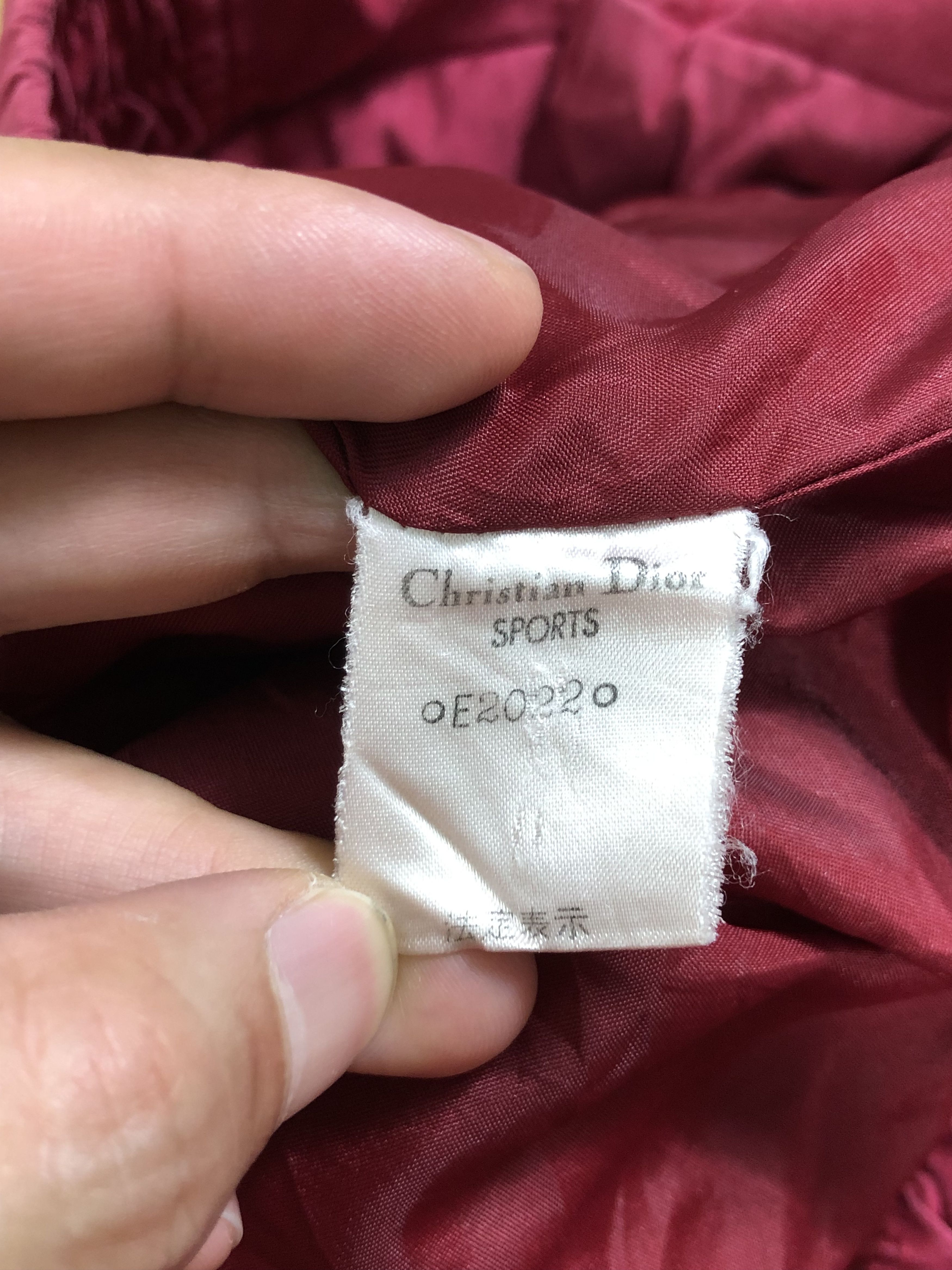 Dior RARE🔥VTG 80’S DIOR SPORTS BAGGY BIG LOGO JACKET Size S / US 4 / IT 40 - 13 Thumbnail