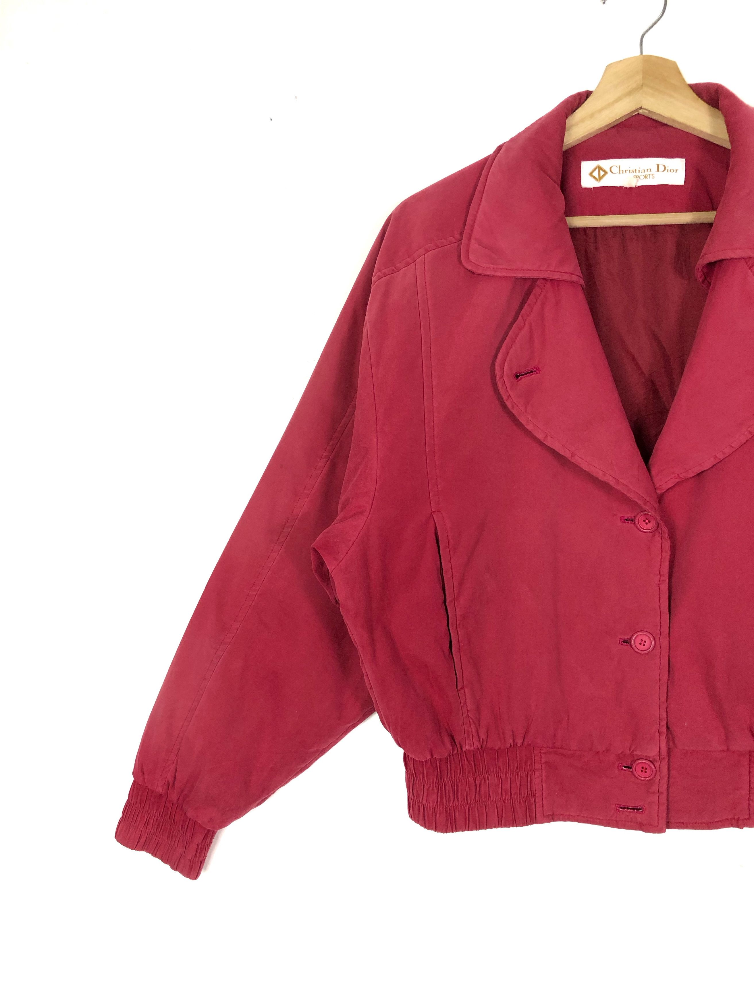 Dior RARE🔥VTG 80’S DIOR SPORTS BAGGY BIG LOGO JACKET Size S / US 4 / IT 40 - 5 Thumbnail