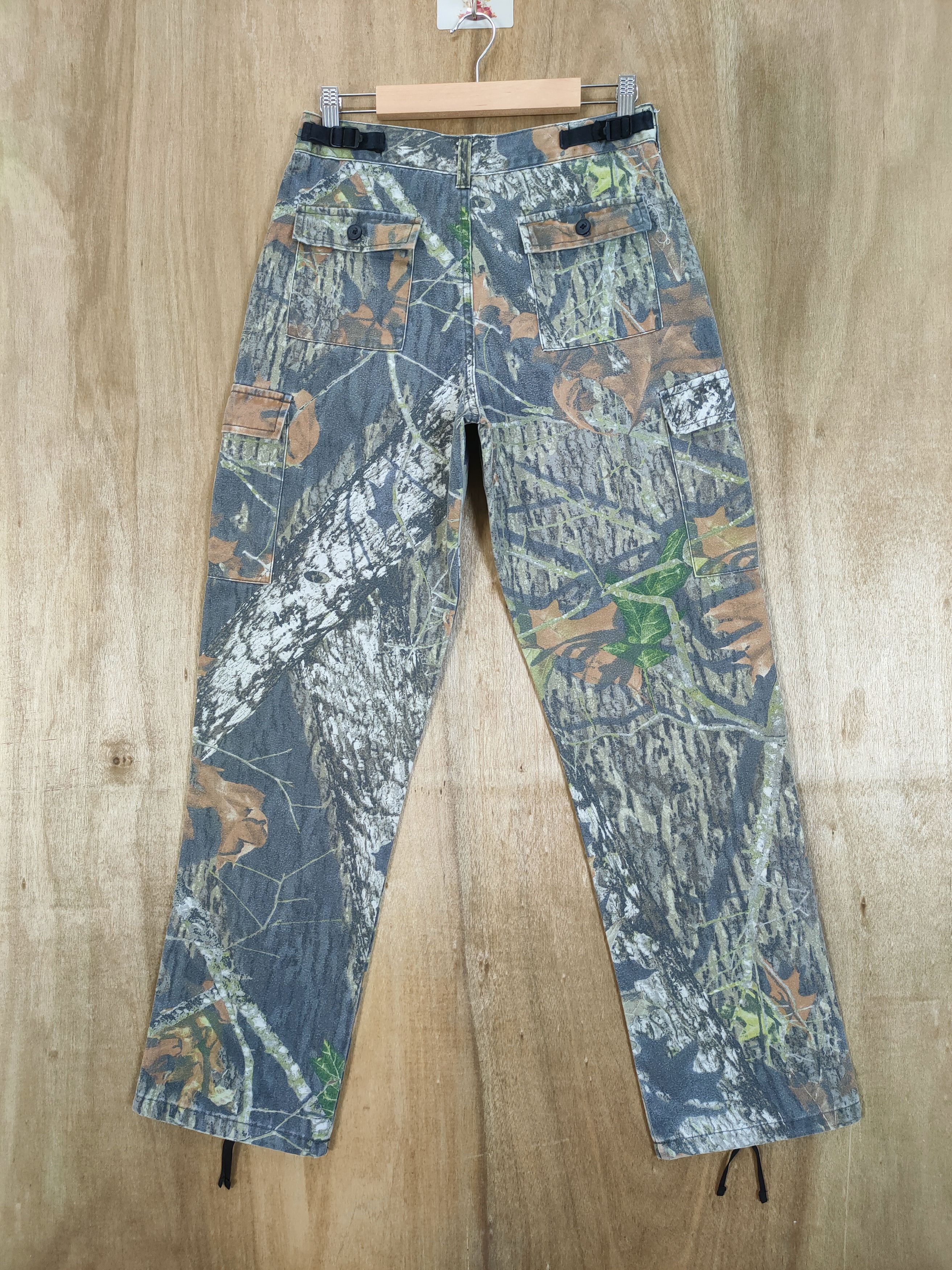 Redhead × Vintage RED HEAD CAMO REALTREE FADED CARGO PANTS Size US 28 / EU 44 - 4 Thumbnail