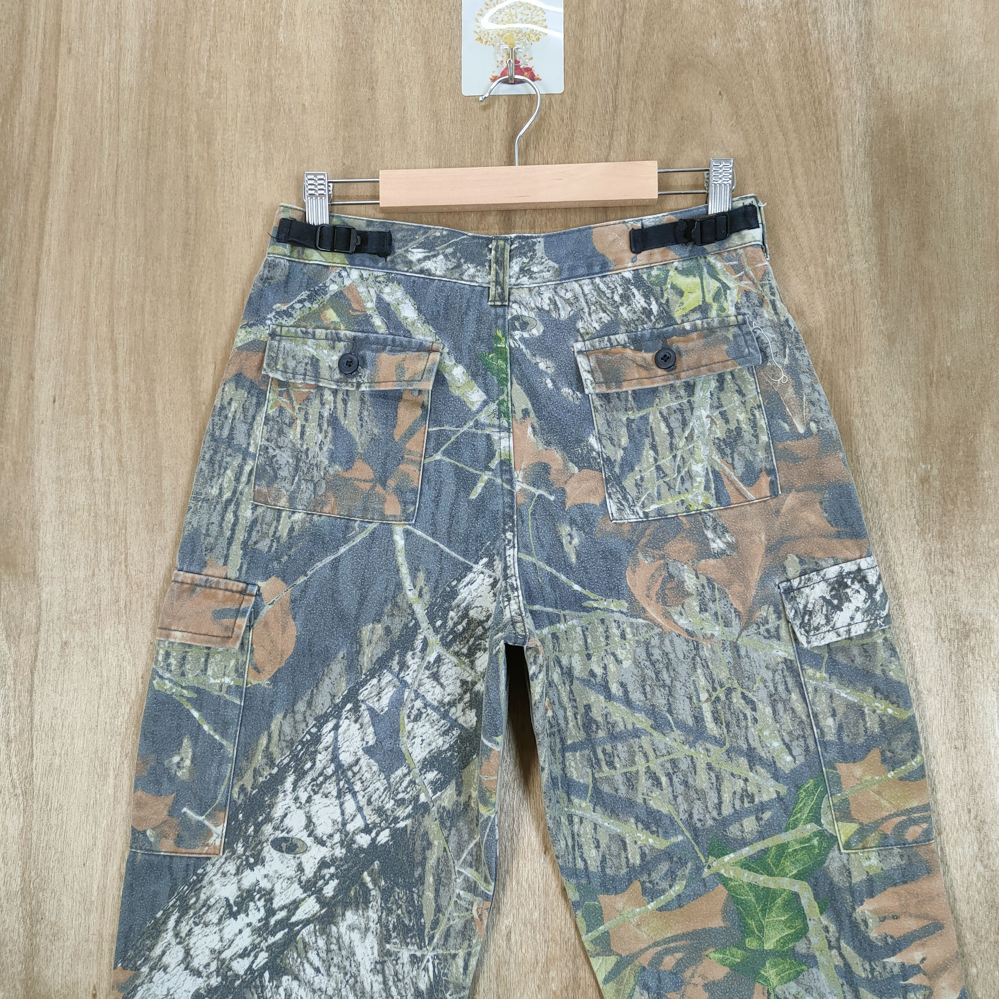 Redhead × Vintage RED HEAD CAMO REALTREE FADED CARGO PANTS Size US 28 / EU 44 - 5 Thumbnail