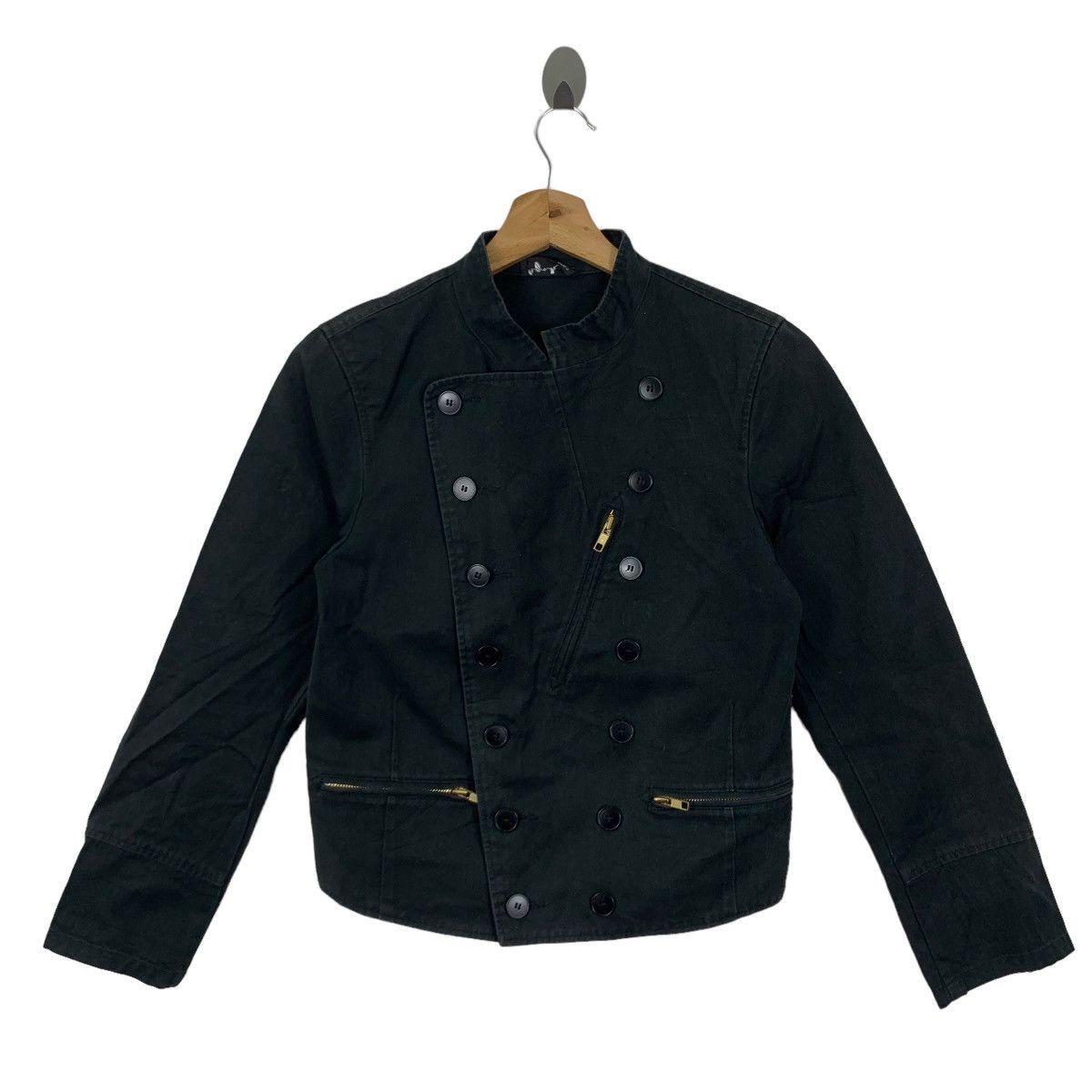Vintage Designer Agnes B Women Button Jacket