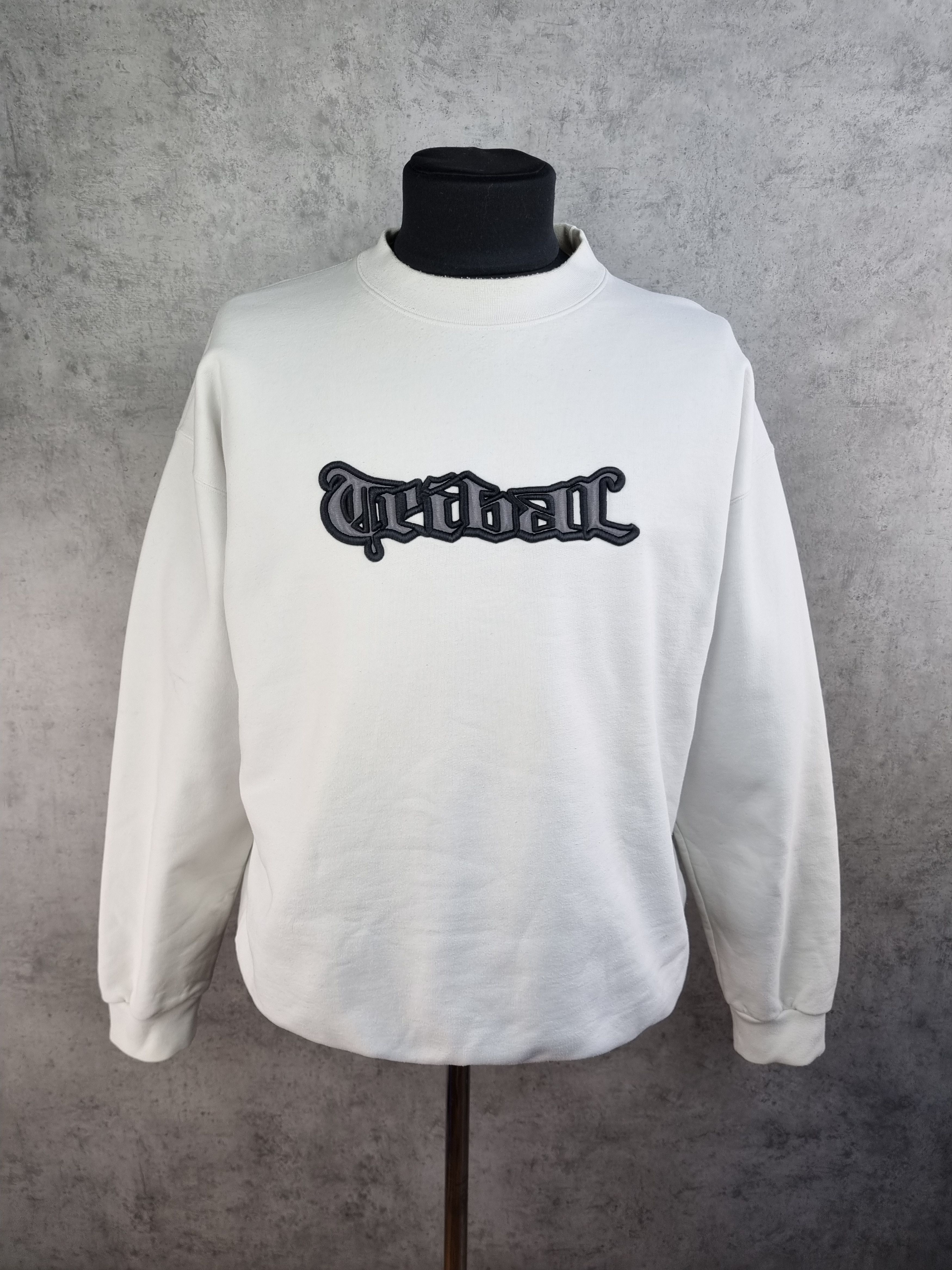 Rap Tees × Tribal Streetwear Rare 90s TRIBAL USA Box Logo Hip Hop Culture FUBU Size US XXL / EU 58 / 5 - 1 Thumbnail