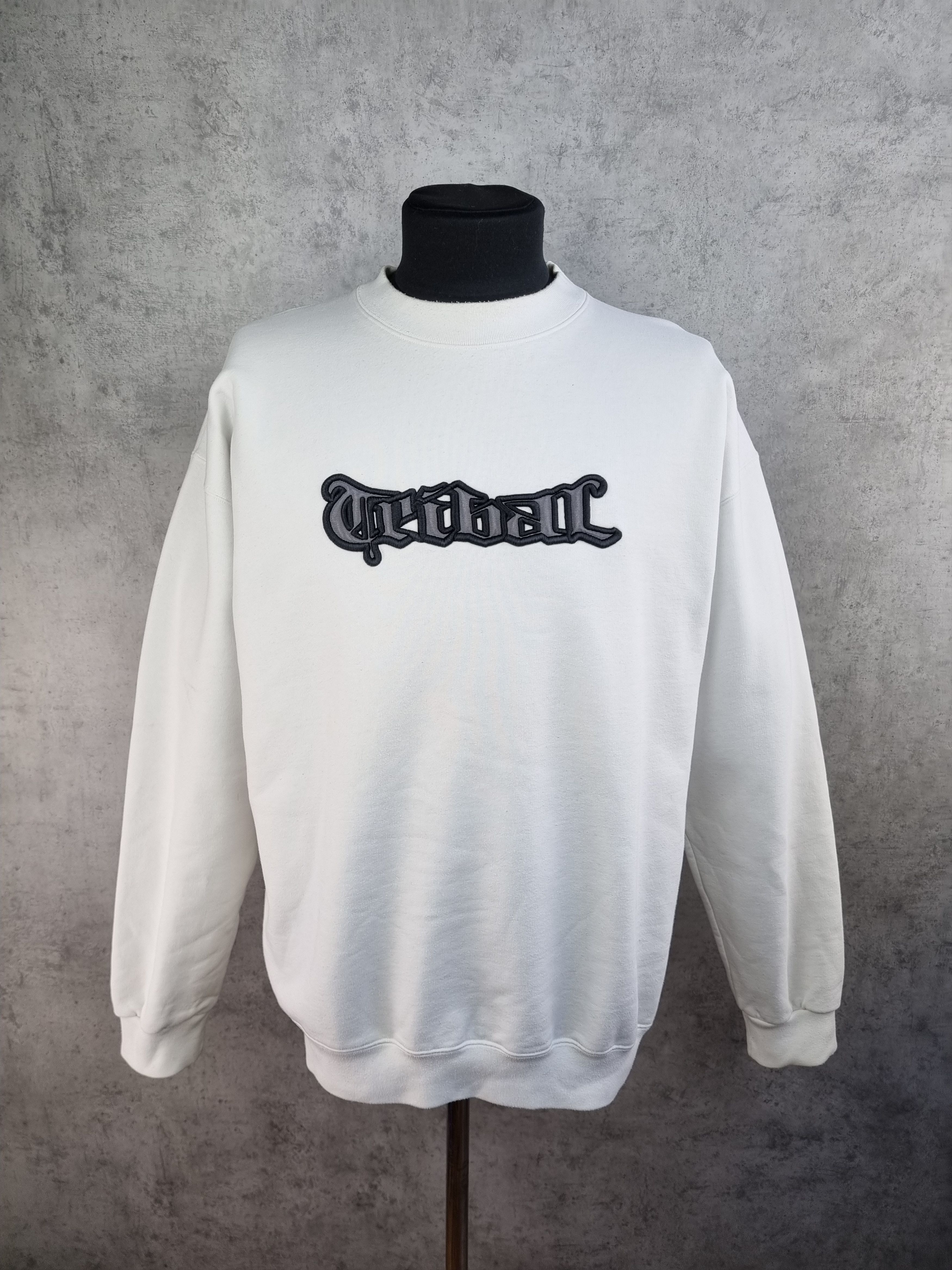 Rap Tees × Tribal Streetwear Rare 90s TRIBAL USA Box Logo Hip Hop Culture FUBU Size US XXL / EU 58 / 5 - 7 Thumbnail