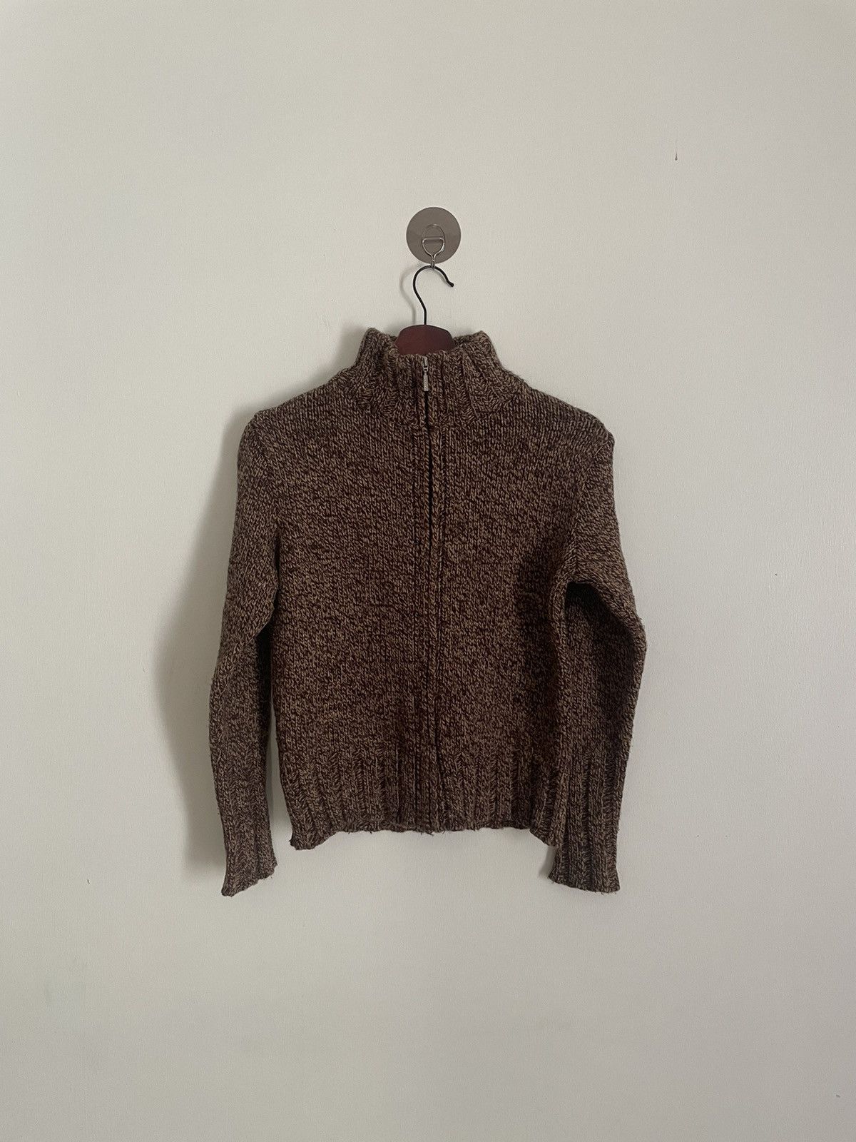 image of Max Co Max & Co. Zipper Knitted Sweater in Unspecified, Women's (Size Small)