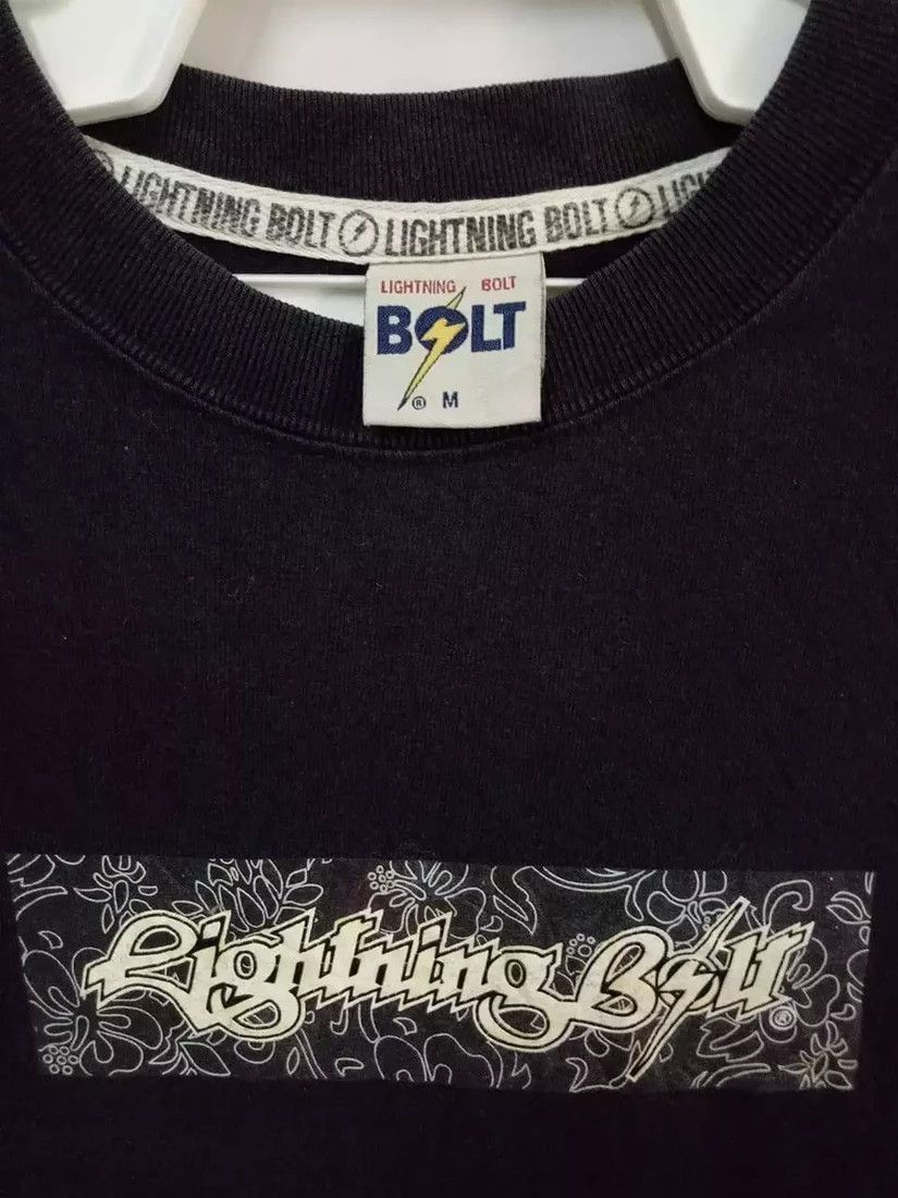 Lightning Bolt Vintage LIGHTNING BOLT Box Surfing Aloha Streetwear shirt Size US M / EU 48-50 / 2 - 3 Thumbnail