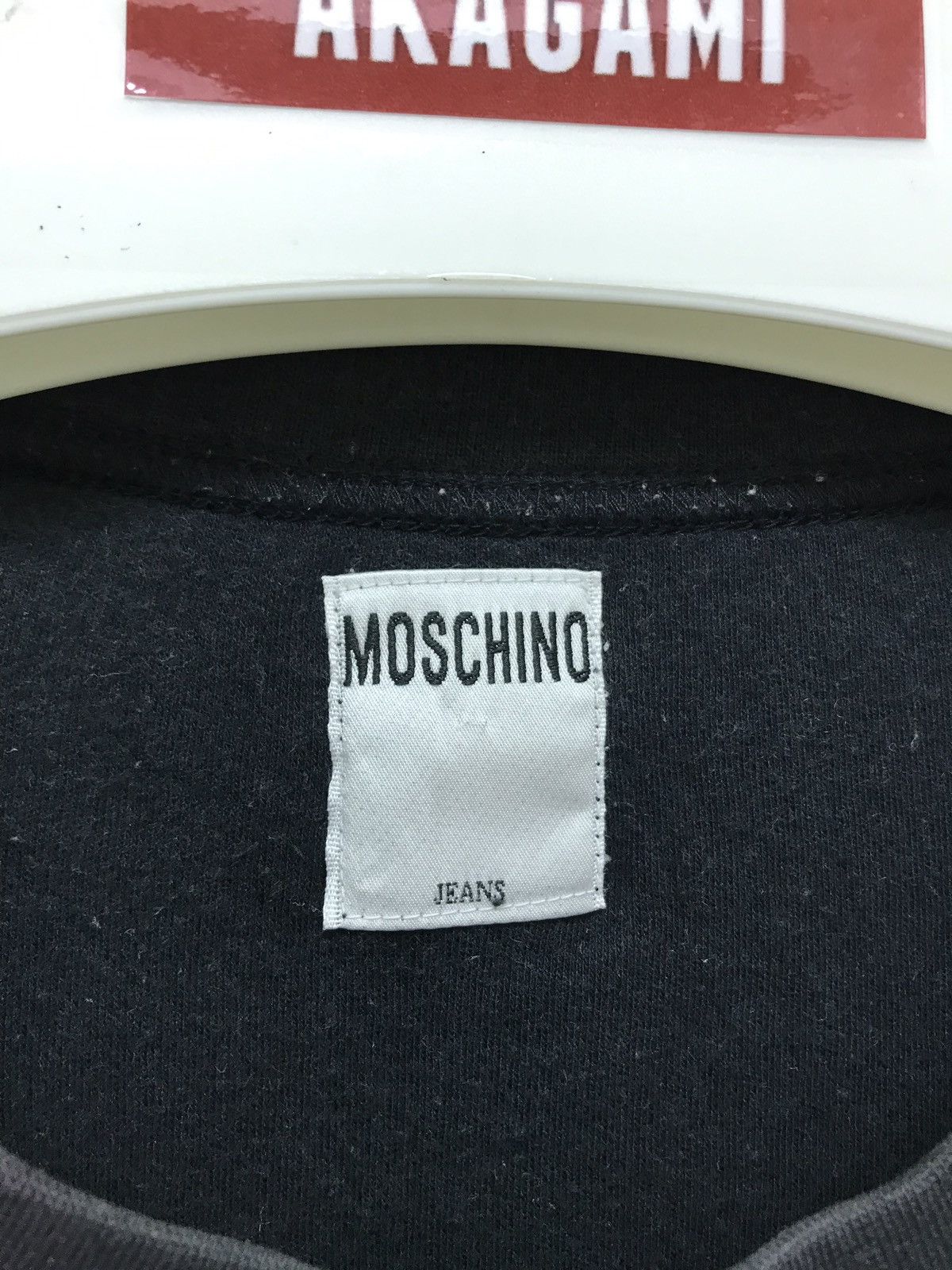 Moschino ❤Moschino Long Sleeve Shirt Spell Out Black Size US M / EU 48-50 / 2 - 4 Thumbnail