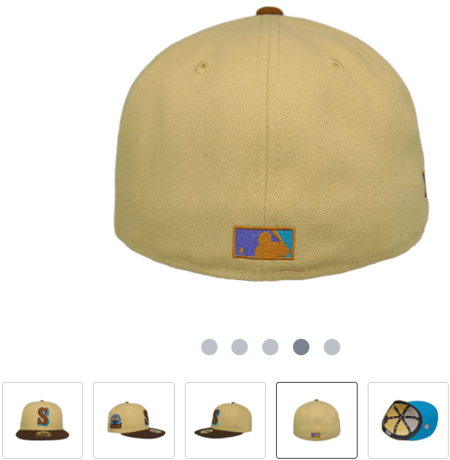 MLB × New Era 7 3/8 Worlds Fair Seattle Mariners Two Tone 30th Regulatory Size ONE SIZE - 11 Thumbnail