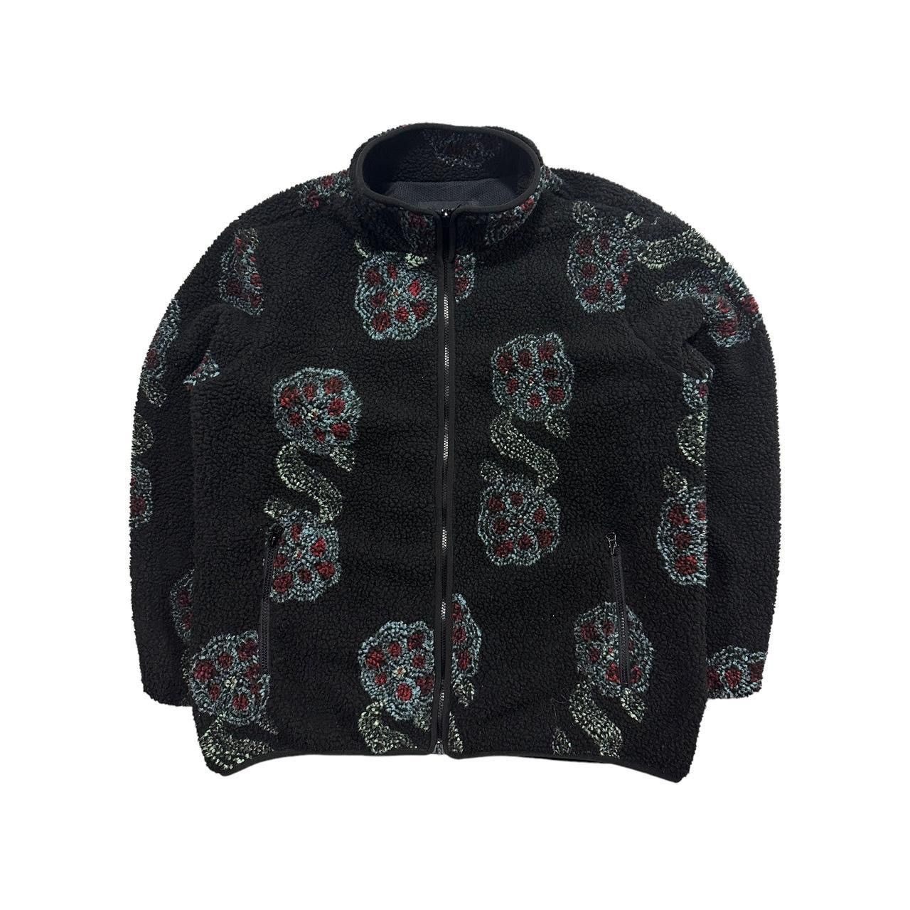 Stussy Stussy Boa Floral Zip Up Sherpa Fleece | Grailed