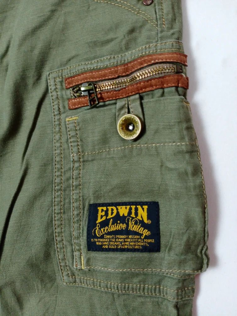 Edwin × Japanese Brand × Seditionaries Edwin Bondage Style Tactical Multipocket Cargo Pant Size US 29 - 11 Thumbnail