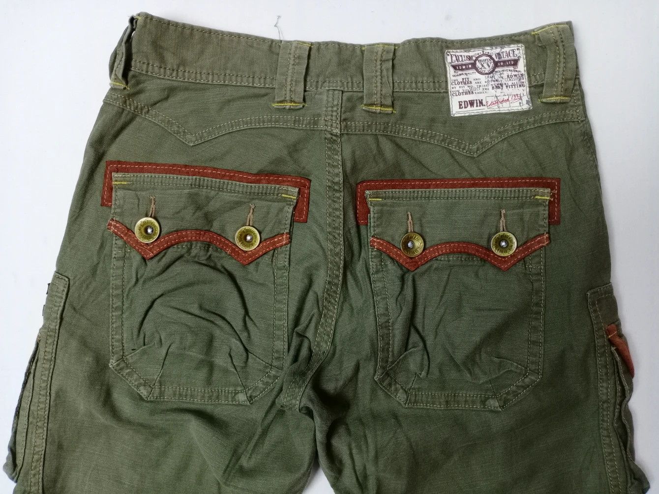 Edwin × Japanese Brand × Seditionaries Edwin Bondage Style Tactical Multipocket Cargo Pant Size US 29 - 9 Thumbnail