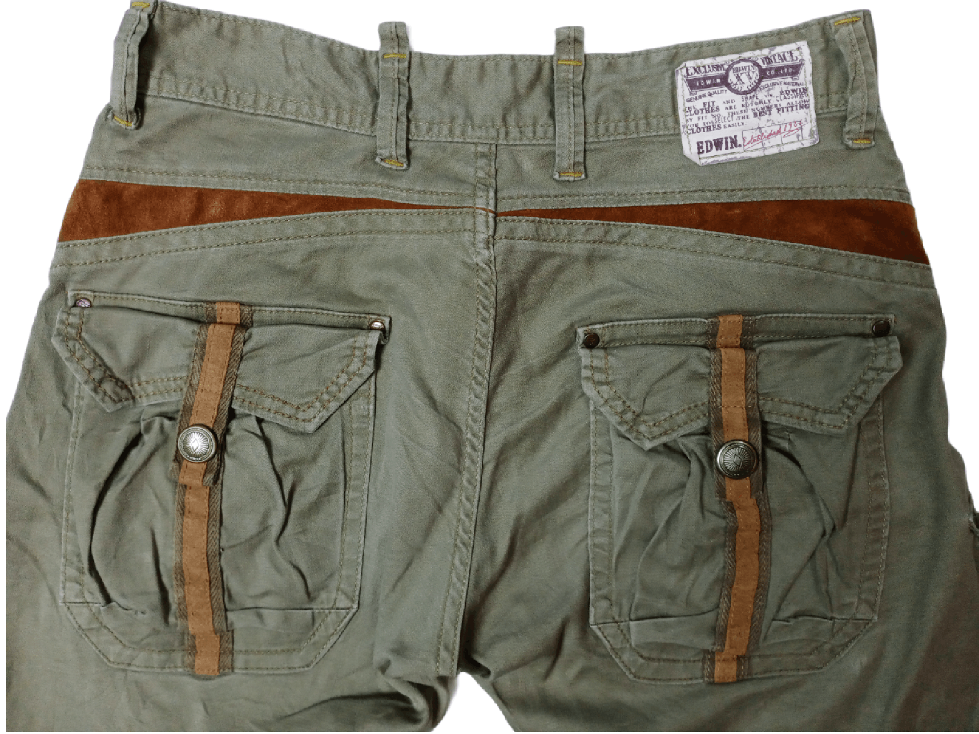 Edwin × Japanese Brand × Seditionaries Edwin Tactical Multipocket Bondage Style Cargo Pant Size US 30 / EU 46 - 2 Thumbnail