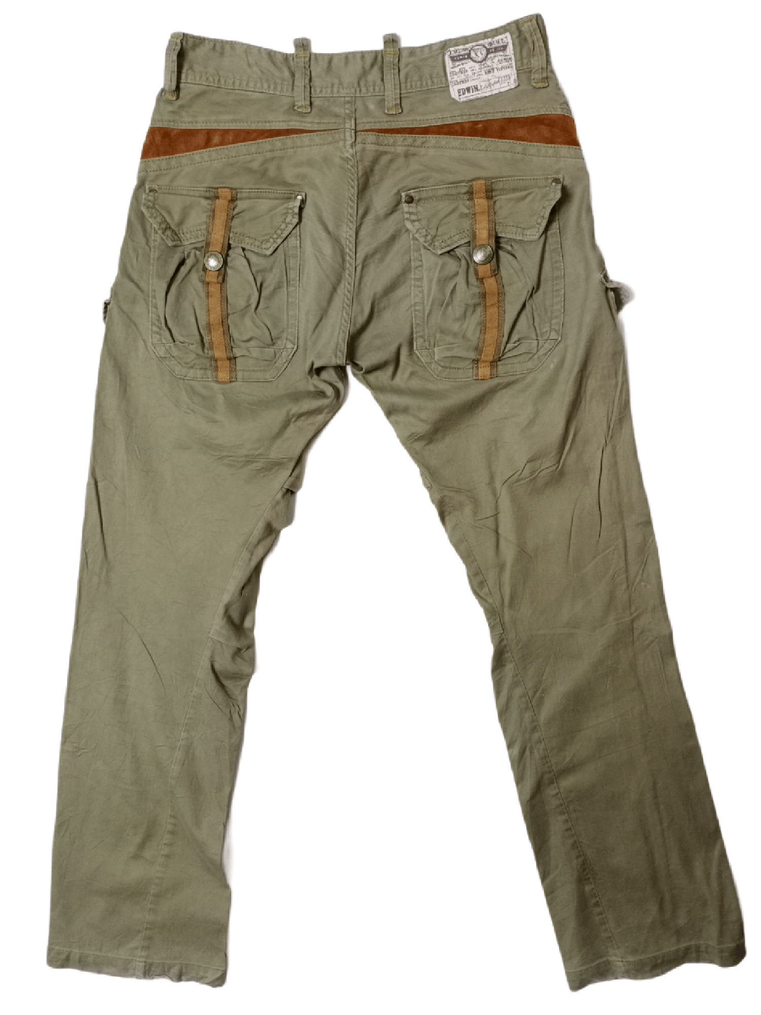 Edwin × Japanese Brand × Seditionaries Edwin Tactical Multipocket Bondage Style Cargo Pant Size US 30 / EU 46 - 4 Thumbnail