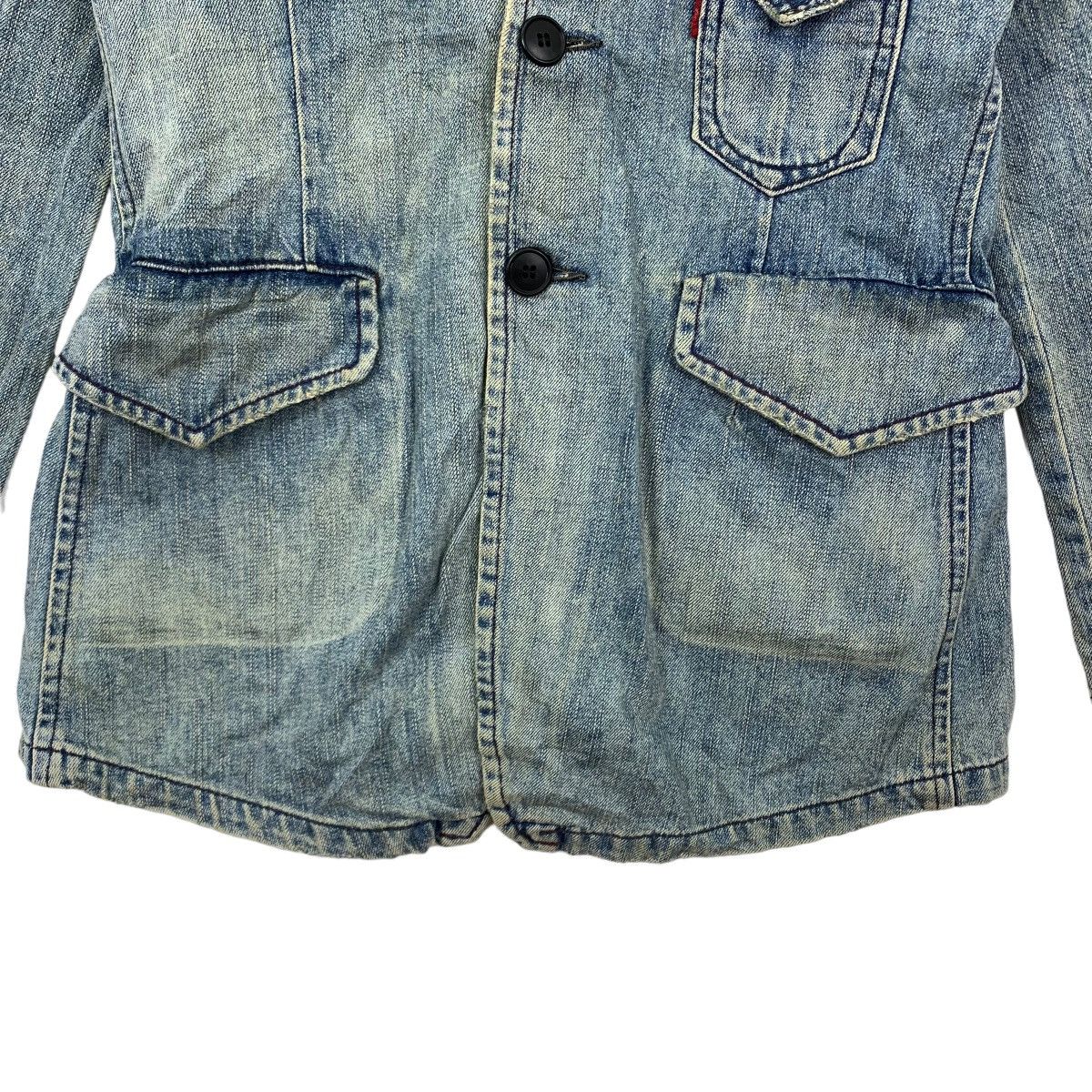 Levi's × Vintage Vintage Levis Redloop Denim Button Jacket Size US M / EU 48-50 / 2 - 3 Thumbnail