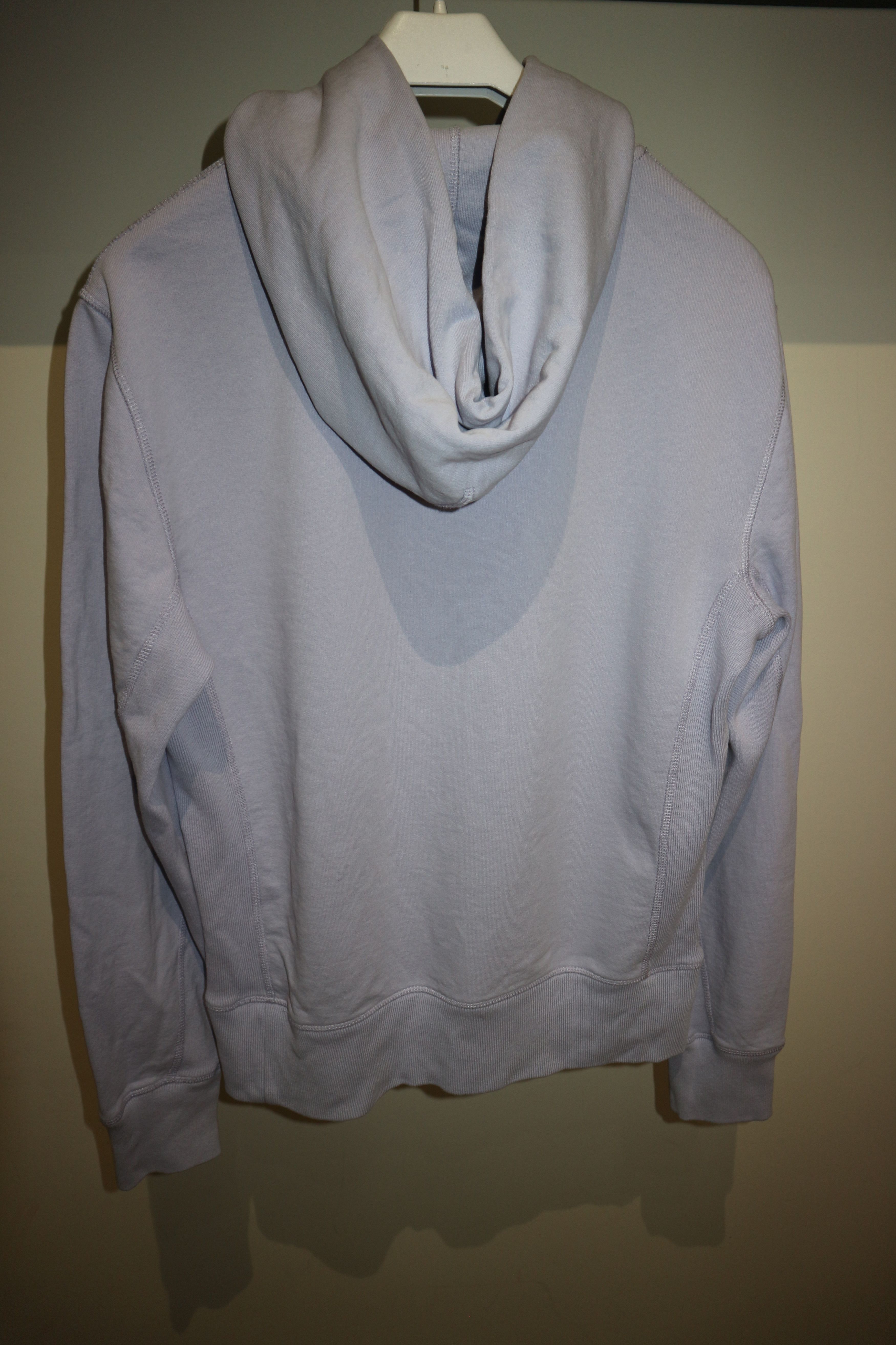 Helmut Lang metallic logo print hoodie Size US XXS / EU 40 - 10 Thumbnail