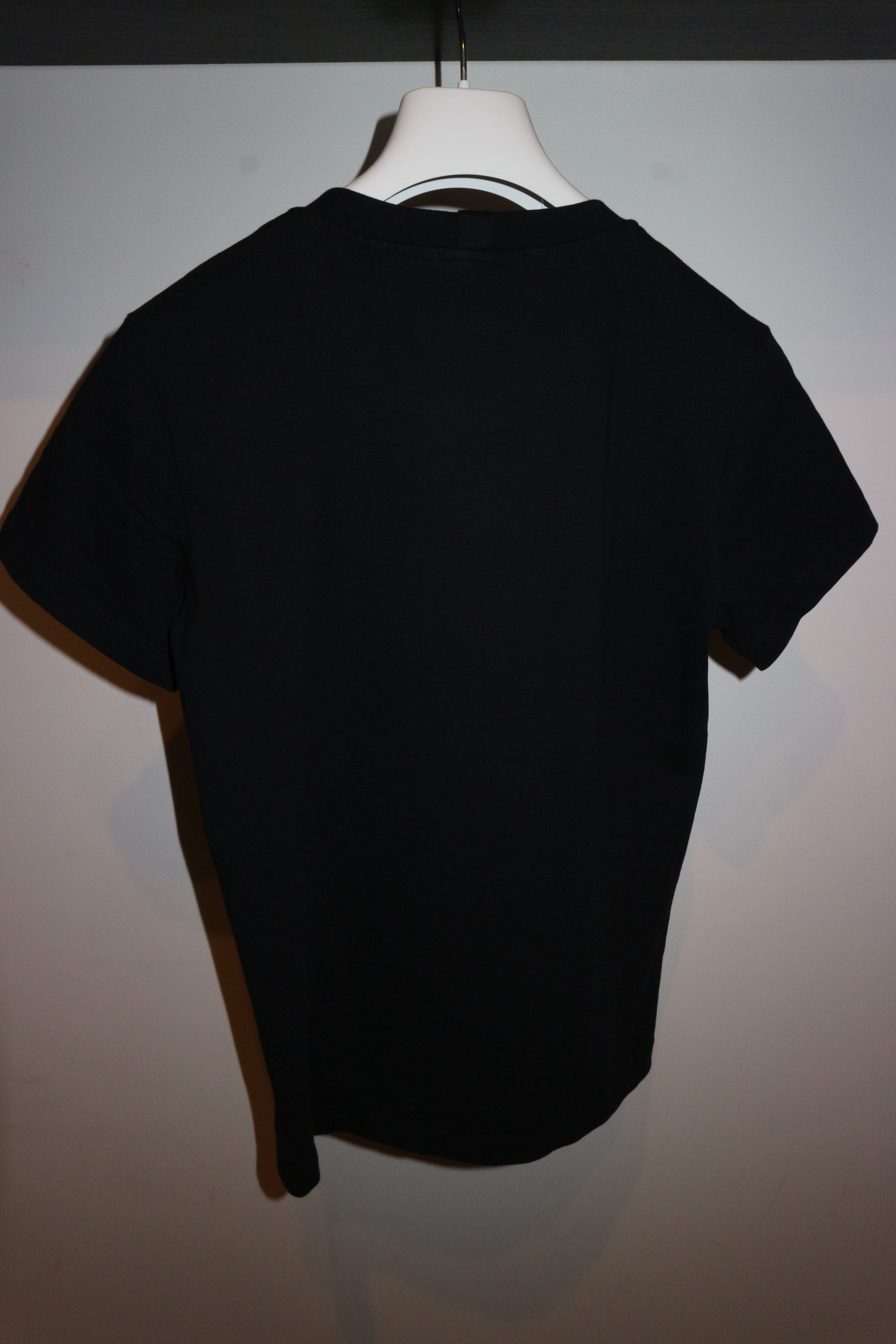 Helmut Lang Embroidered logo tshirt (womens style) Size L / US 10 / IT 46 - 7 Thumbnail