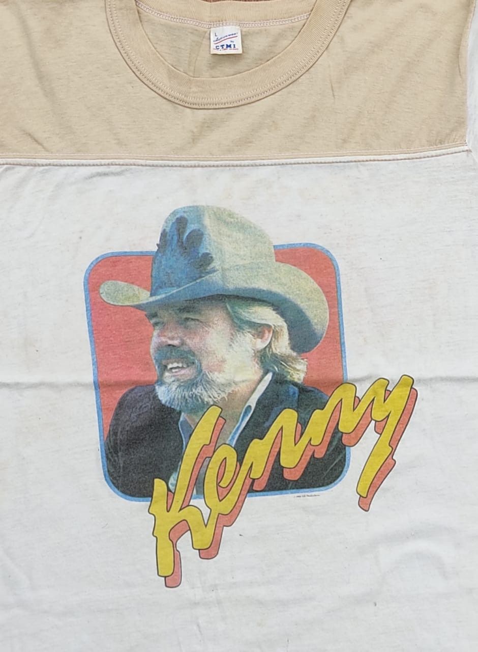 Band Tees × Vintage Vintage Tee D - 26 Kenny Rogers Size US L / EU 52-54 / 3 - 2 Thumbnail