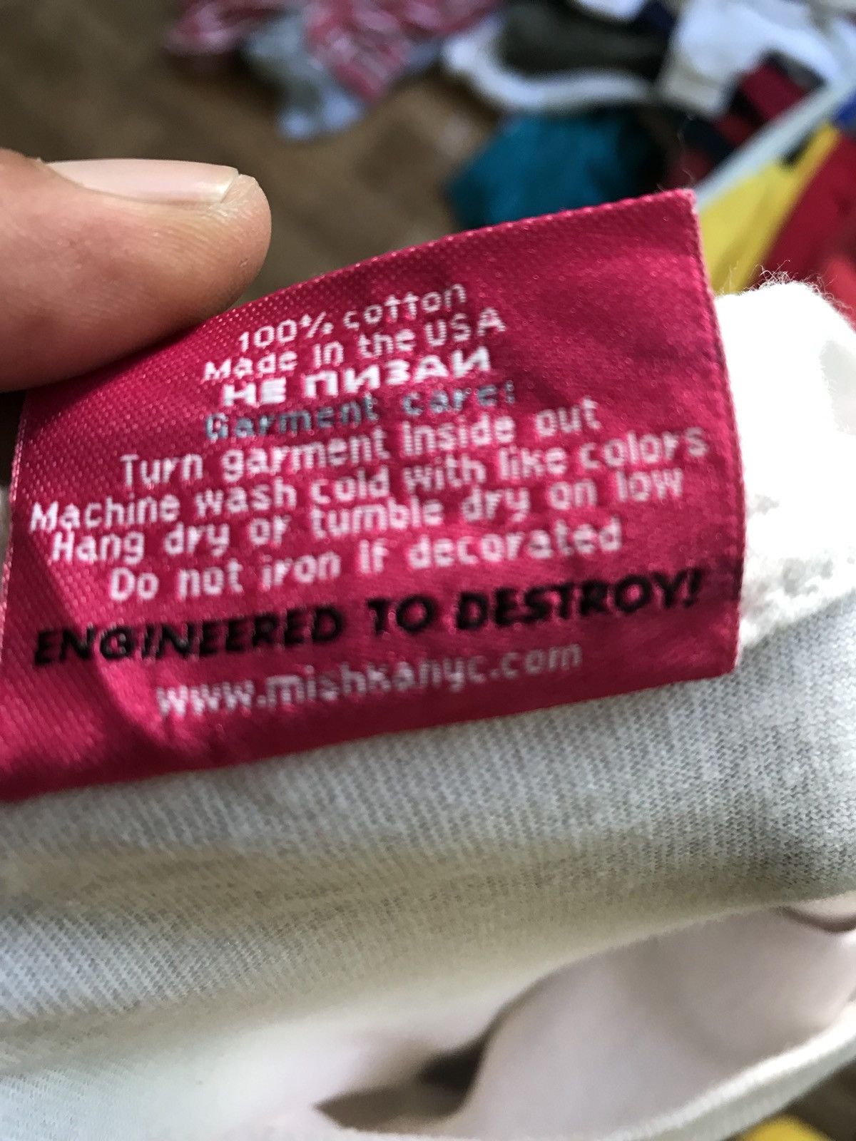 Mishka MNWKA T Shirt Made In Usa Size US L / EU 52-54 / 3 - 5 Thumbnail